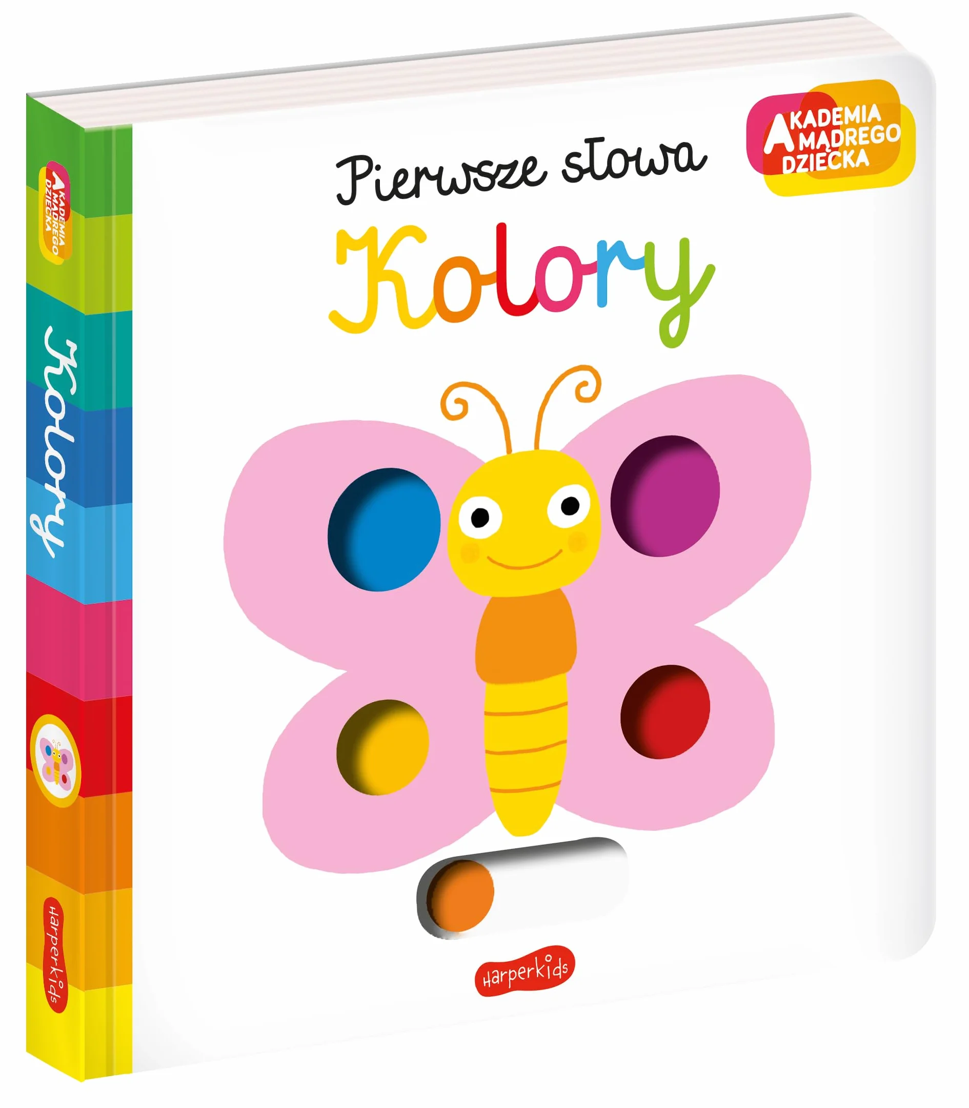 Kolory.Akademia mądrego dziecka. Pierwsze słowa.