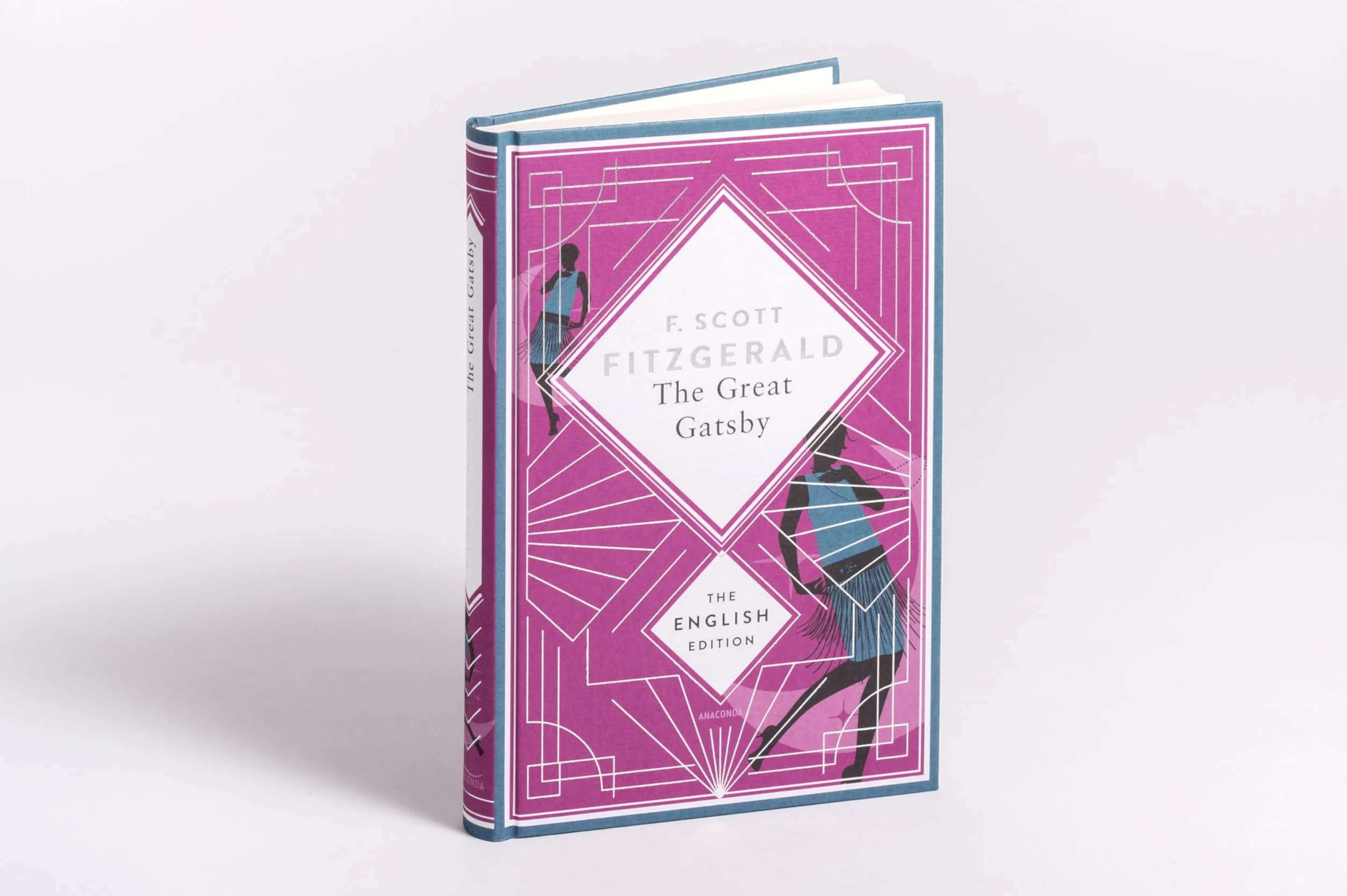 Fitzgerald - The Great Gatsby. English Edition.: A special edition hardcover embossed with silver foil: 1