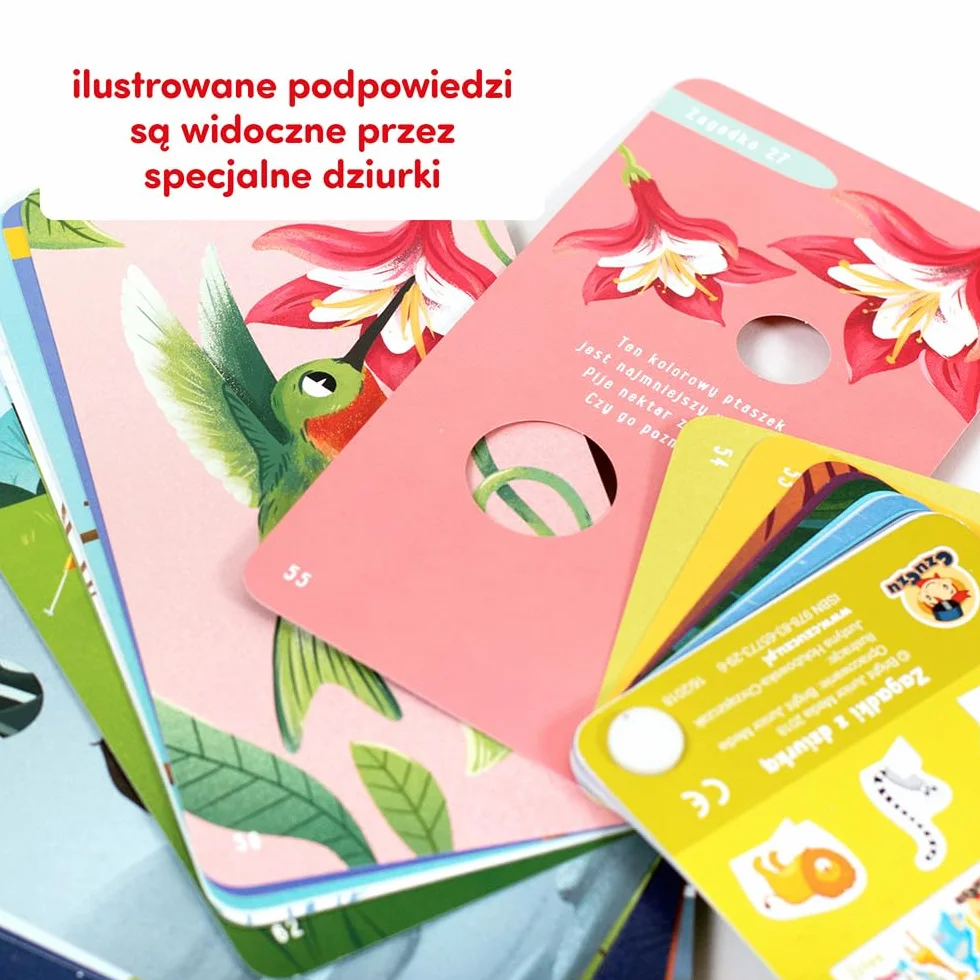 CZUCZU ZAGADKI Z DZIURKĄ 4+
