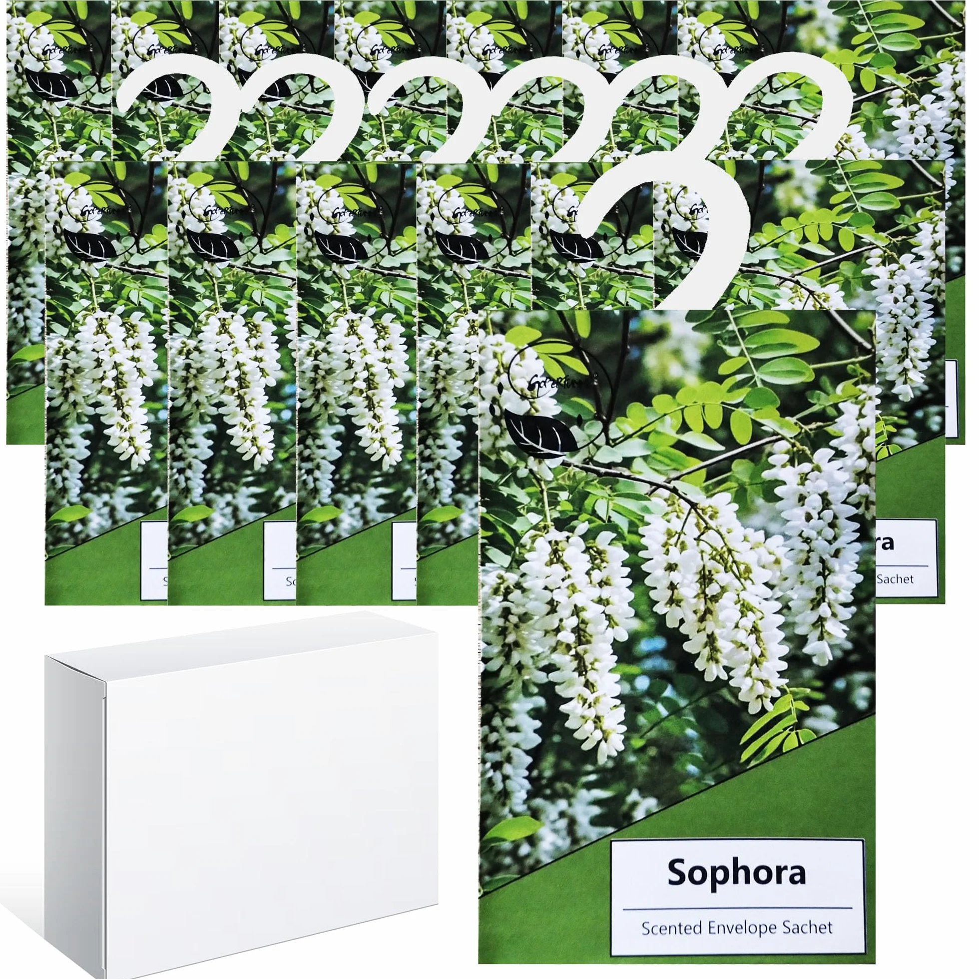 14 sztuk perfum szafa na ubrania, perfumy do szafy i szuflady, perfumy do samochodu, perfumy zapachowe torby lawendowe do szafki, szuflad do szafek, dezodorantów do szafy na buty (Sophora)