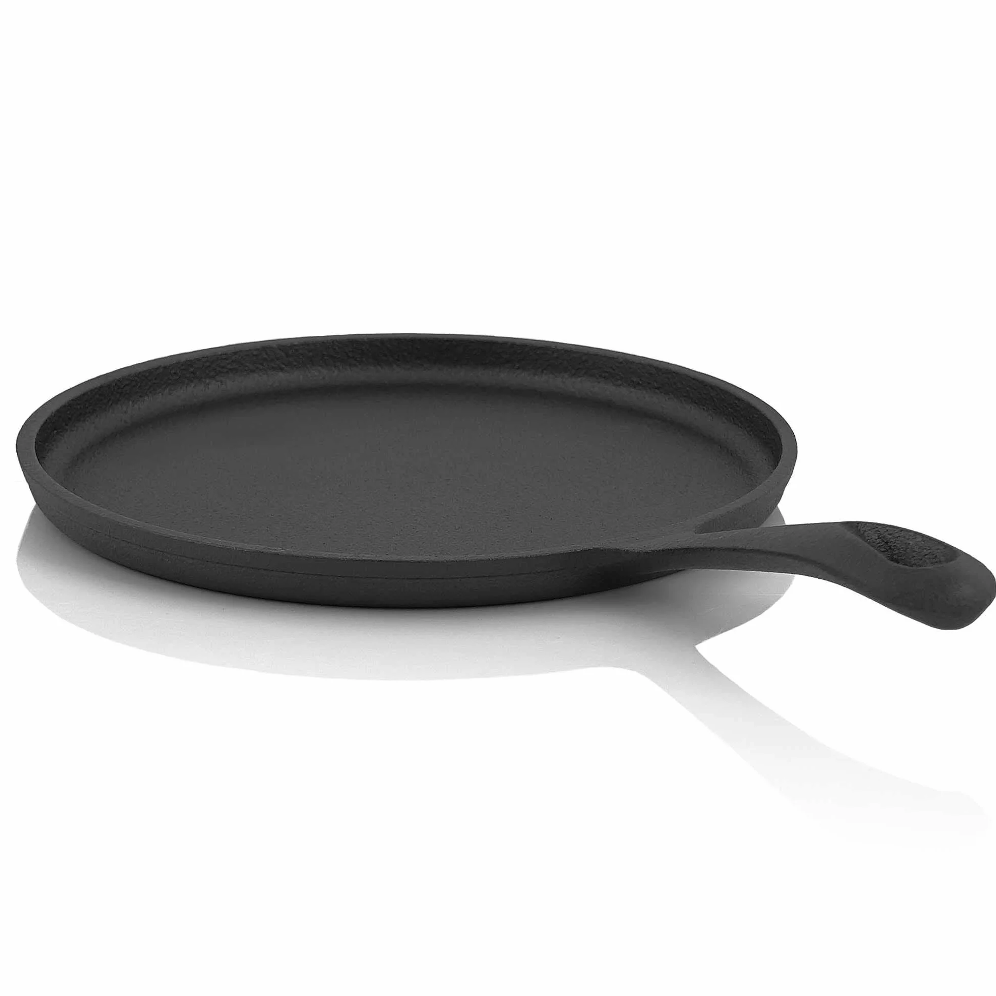 BBQ-Toro Patelnia do naleśników z żeliwa, Ø 19 cm, okrągła, patelnia do naleśników, patelnia do palatjambonu, patelnia do jajek, tortilla