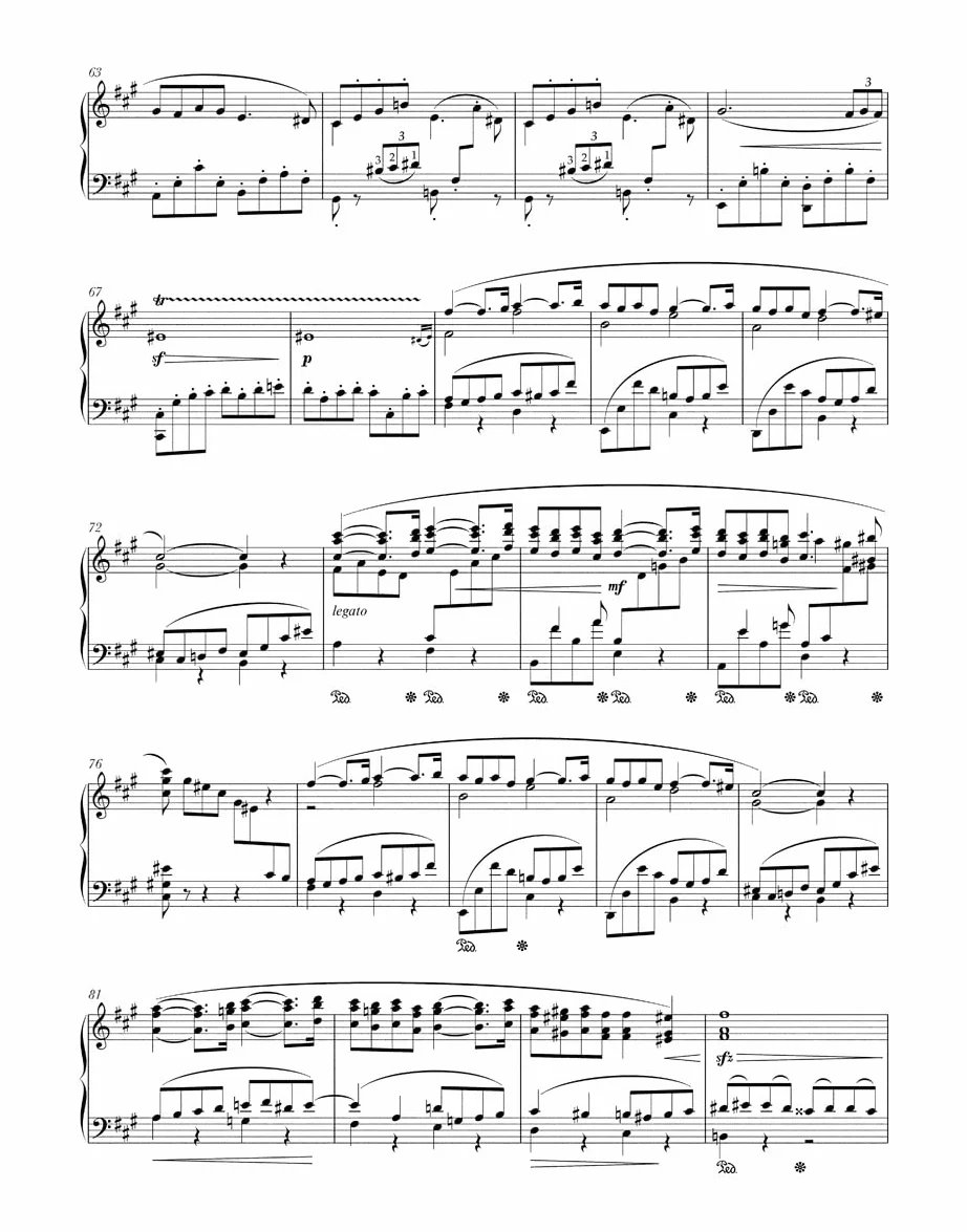 Pavane für Klavier op. 50