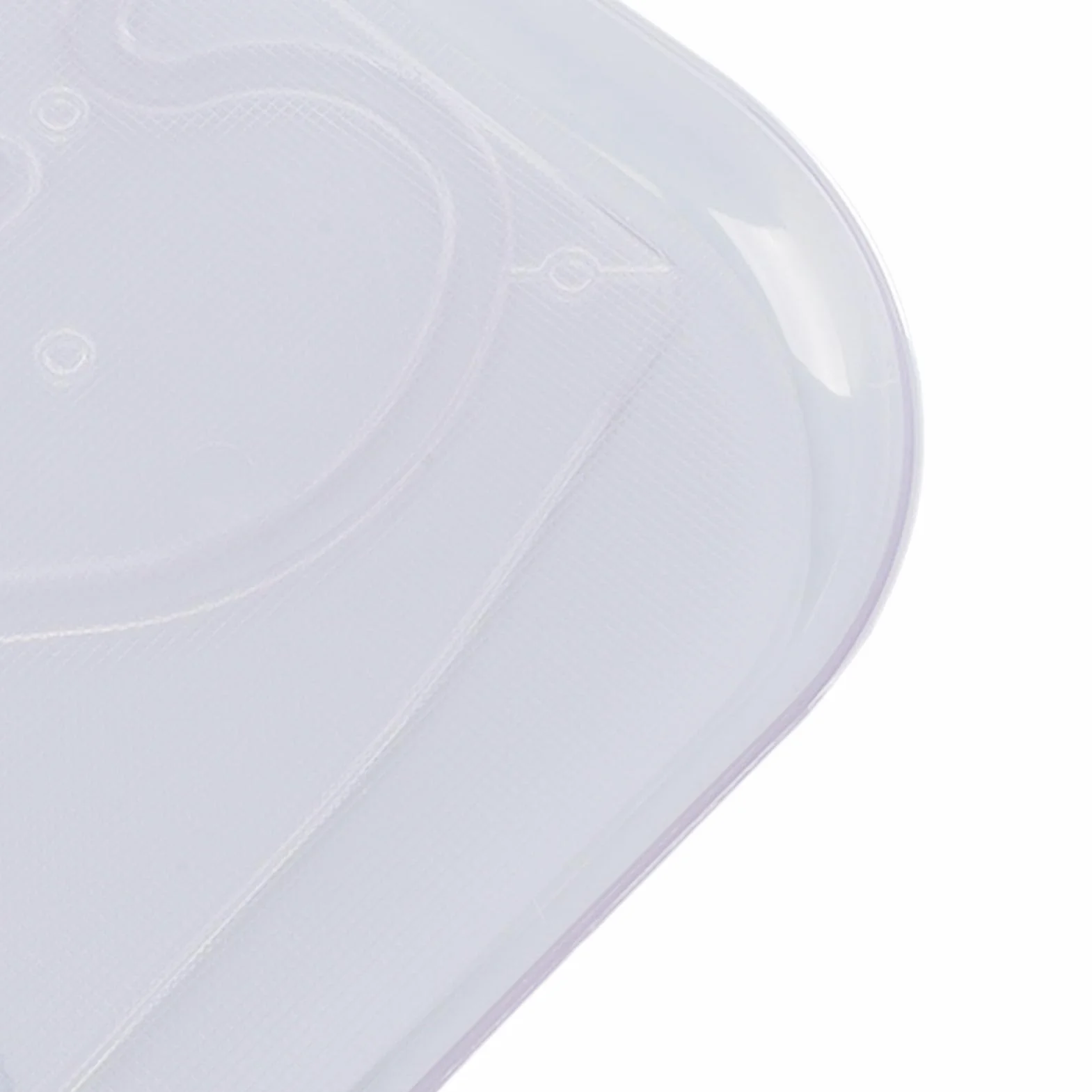 Organizer na lodówkę Obracany 360° Akrylowy Przezroczysty Lazy Susan z Przyssawkami