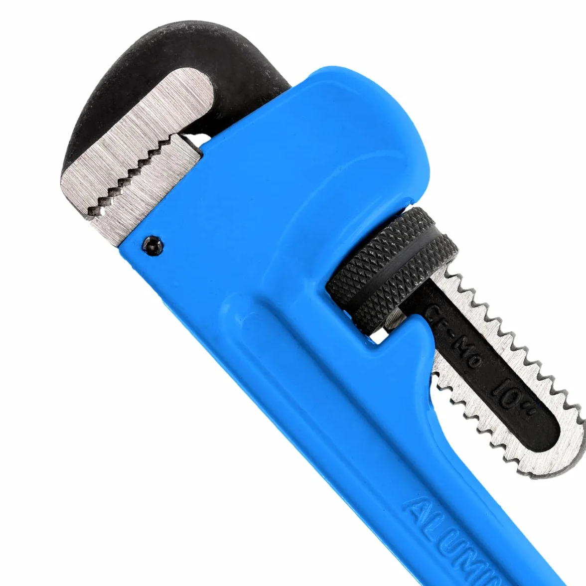 Högert Technik - Klucz do rur Stillson szczypce do rur 350 mm, aluminium 14" - szczypce do pomp wodnych dla profesjonalistów i majsterkowiczów, naprawa rur kanalizacyjnych lub grzewczych
