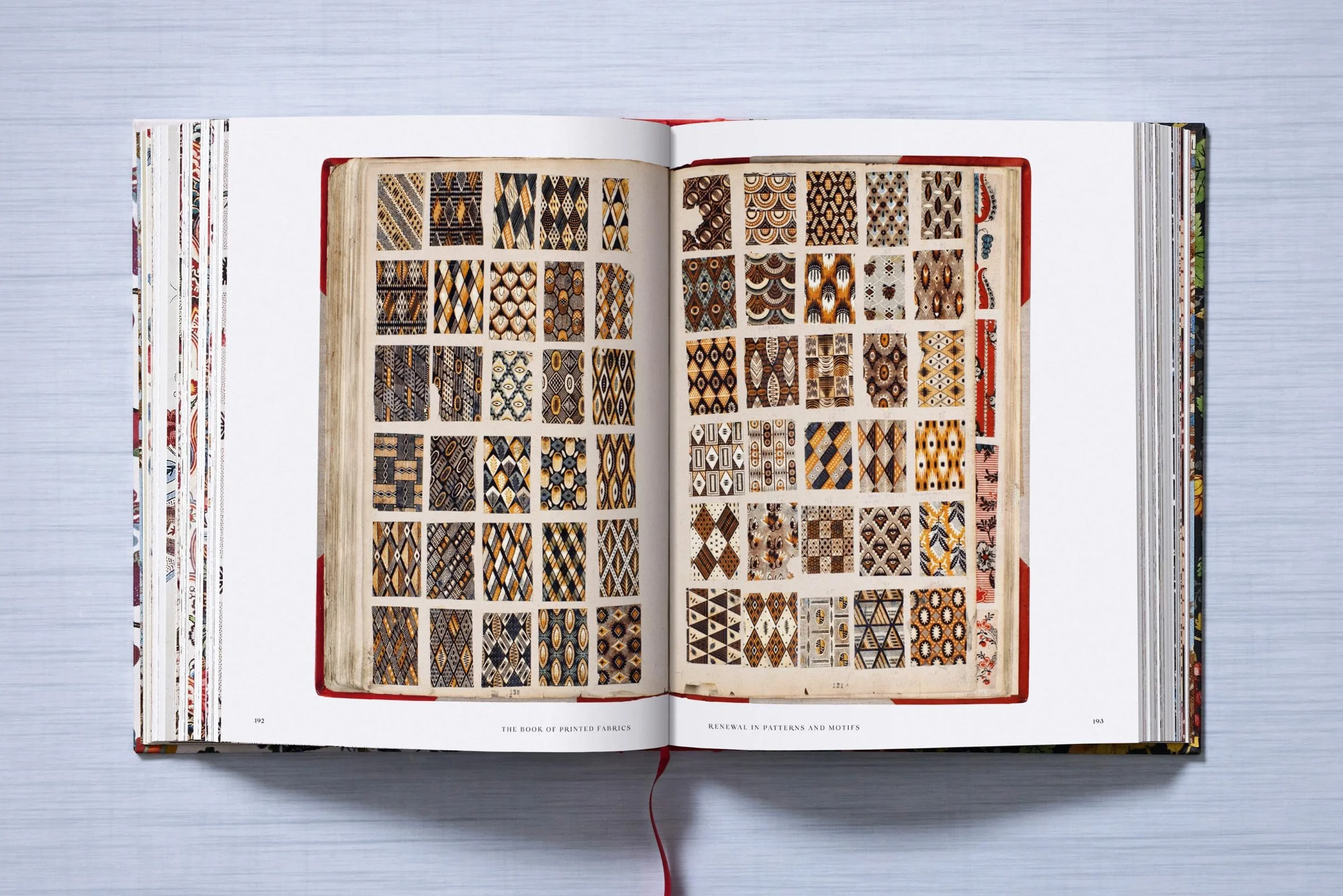 The book of Printed Fabrics: From the 16th century until today