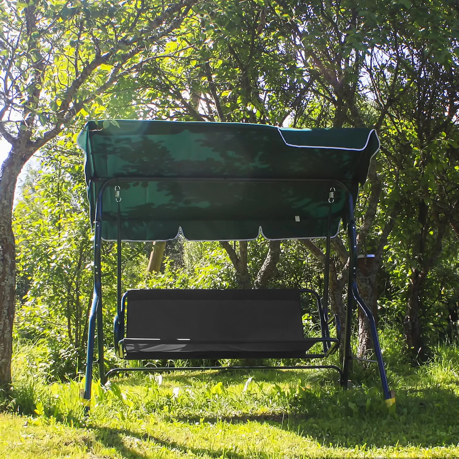 Wymienne Pokrycie Siedziska Huśtawki - Wodoodporne, Do Patio, Ogrodu, Podwórka, Balkonu (115 x 48 x 48 cm, Szare)