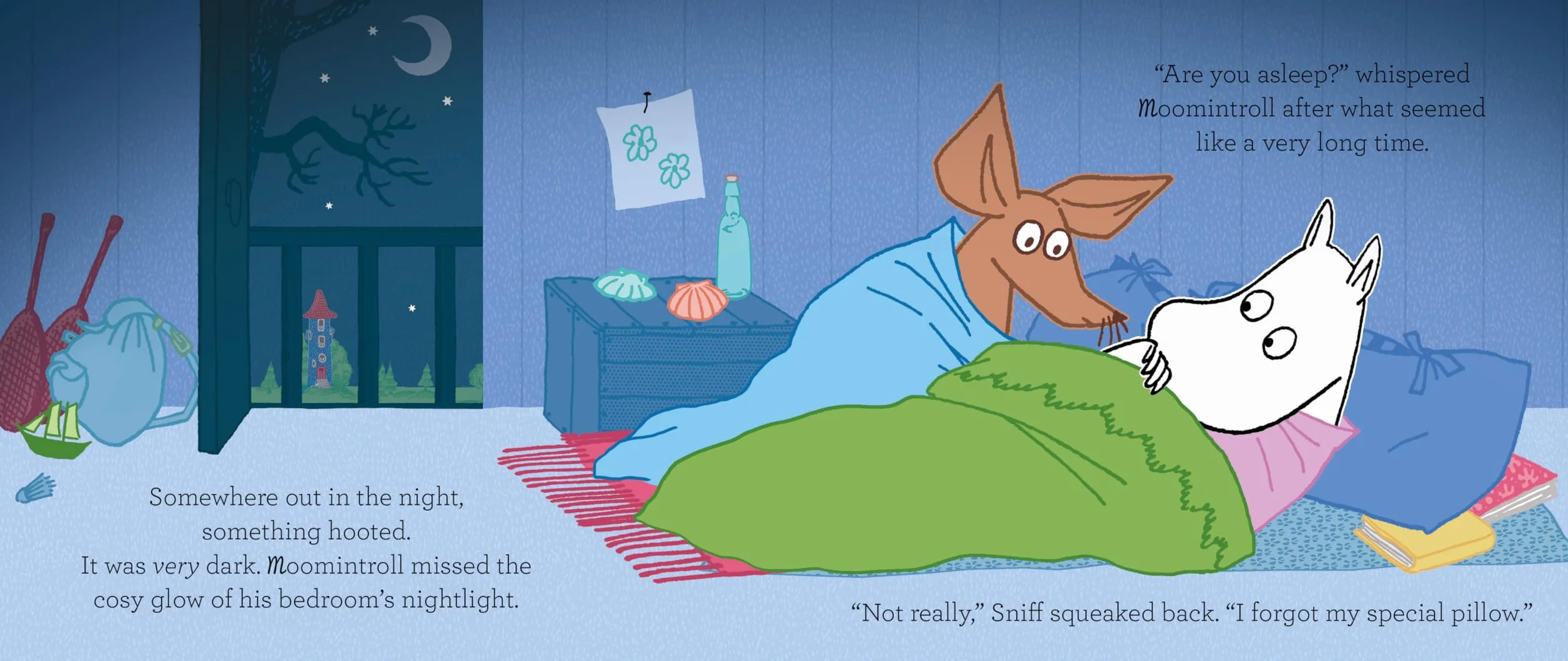 My First Moomin: Sleepover: Helping little ones get ready for overnight stays