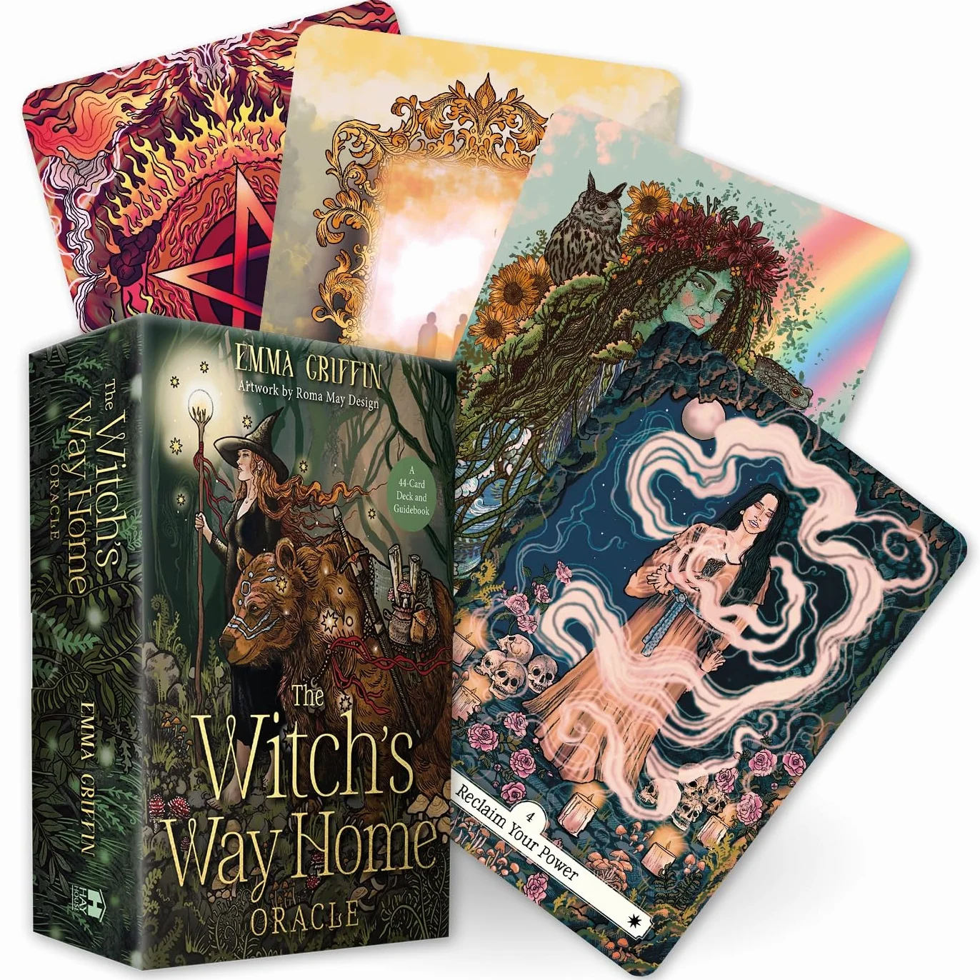 The Witch's Way Home Oracle: A 44-Card Deck and Guidebook