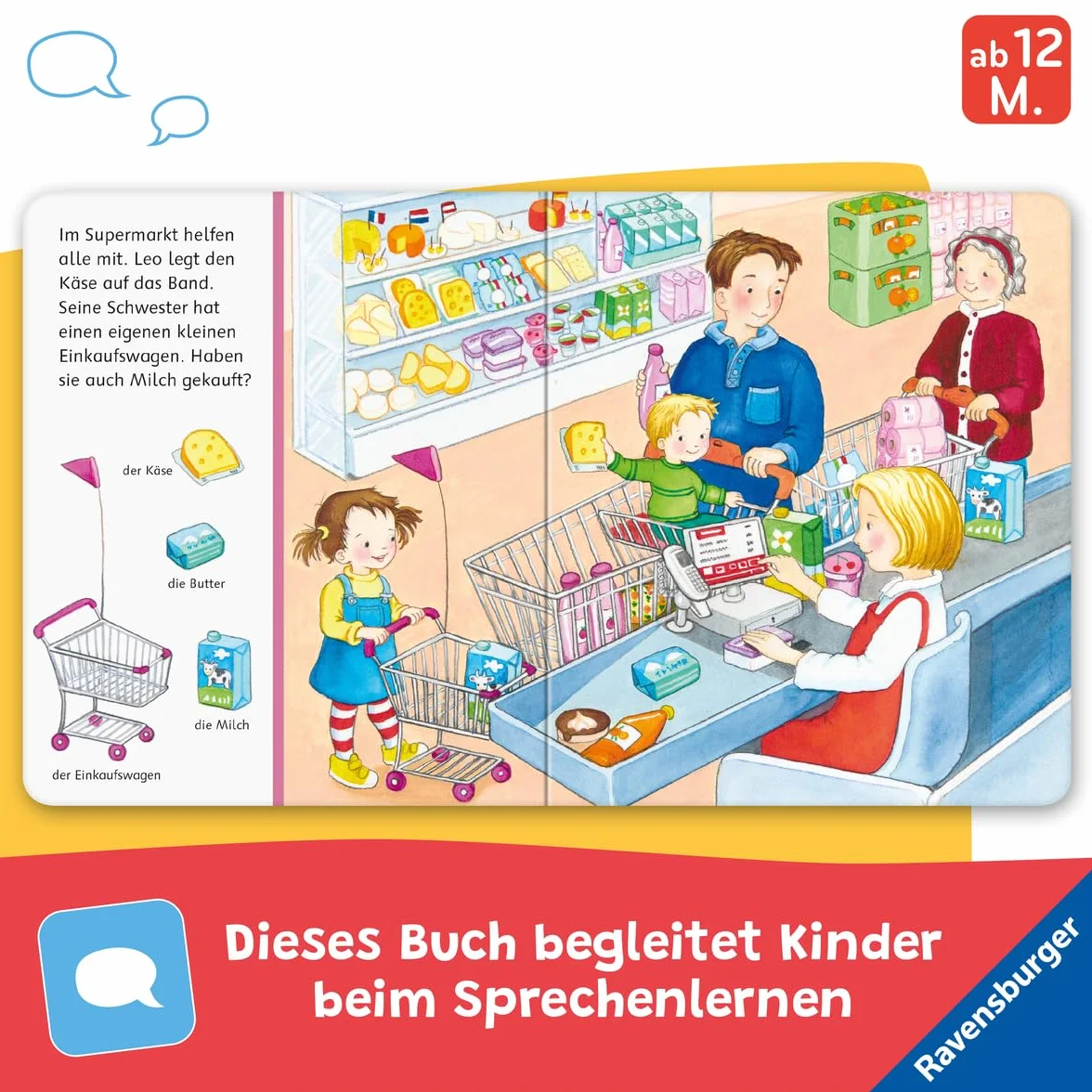 Mein erstes Sachen suchen: Beim Einkaufen