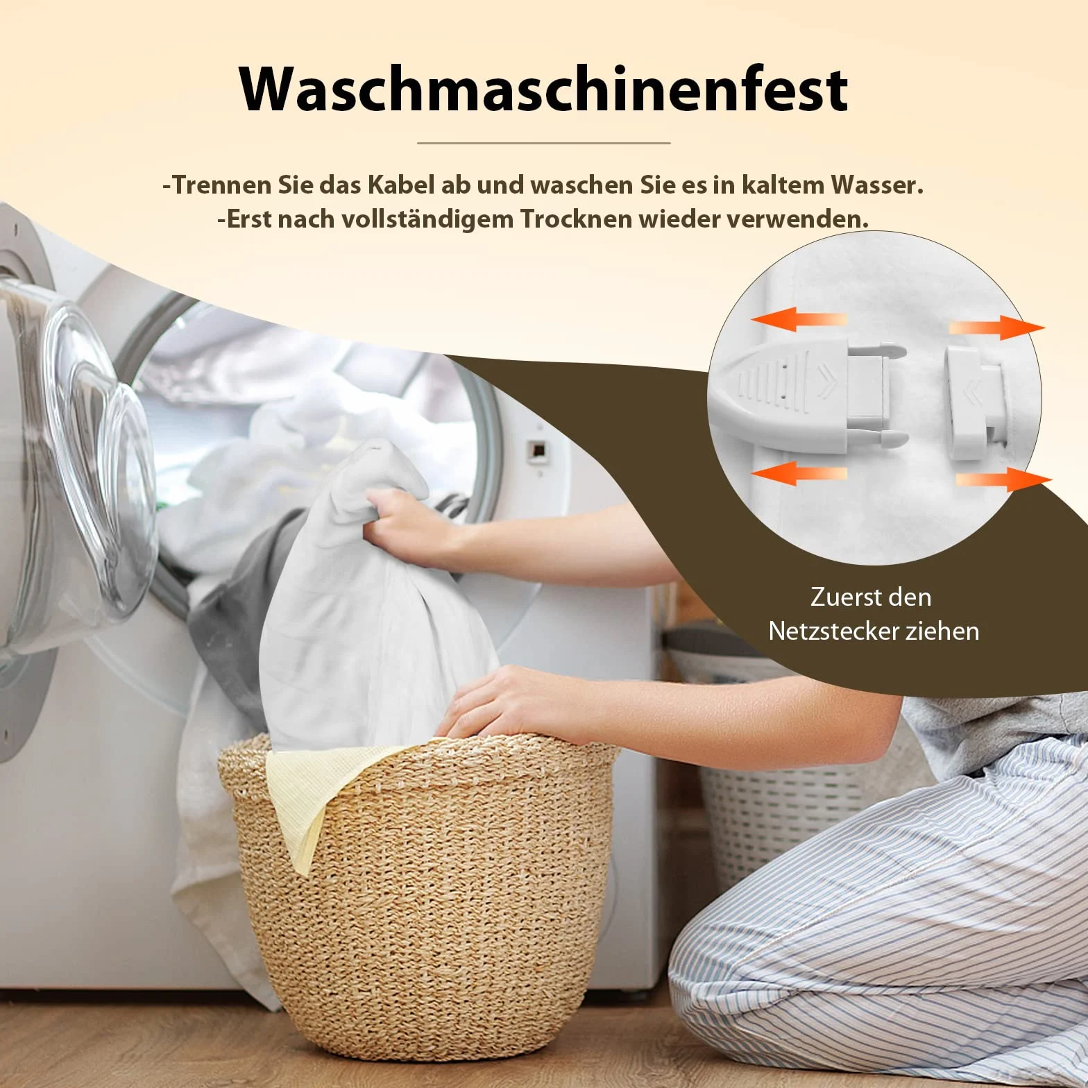 COSTWAY Podkładka grzewcza z automatycznym wyłączaniem, 2 strefy temperaturowe, ochrona przed przegrzaniem, 4 poziomy temperatury, podgrzewana podkładka pod łóżko można prać w pralce (80 x 150 cm)