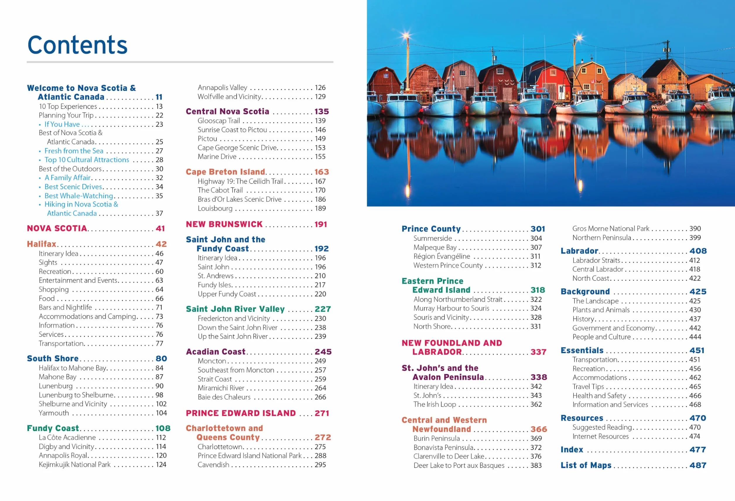 Moon Nova Scotia & Atlantic Canada: With New Brunswick, Prince Edward Island, Newfoundland & Labrador: Coastal Getaways, Historic Towns, Scenic Drives