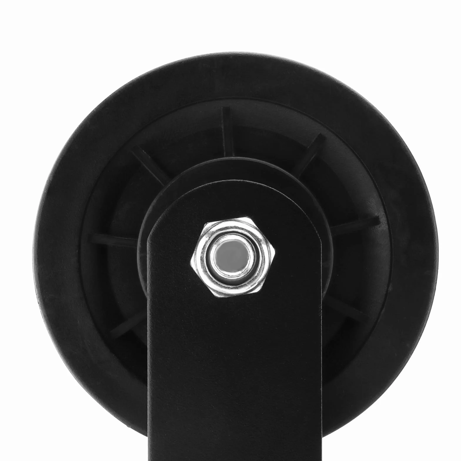 2 sztuki rolki linowe z uchwytem mocuj?cym w kszta?cie litery U, 155 mm, kabel 360°, rolka zwrotna z karabi?czykiem do akcesoriów do hu?tawek, linki do prania, podci?gania, dr??ek do
