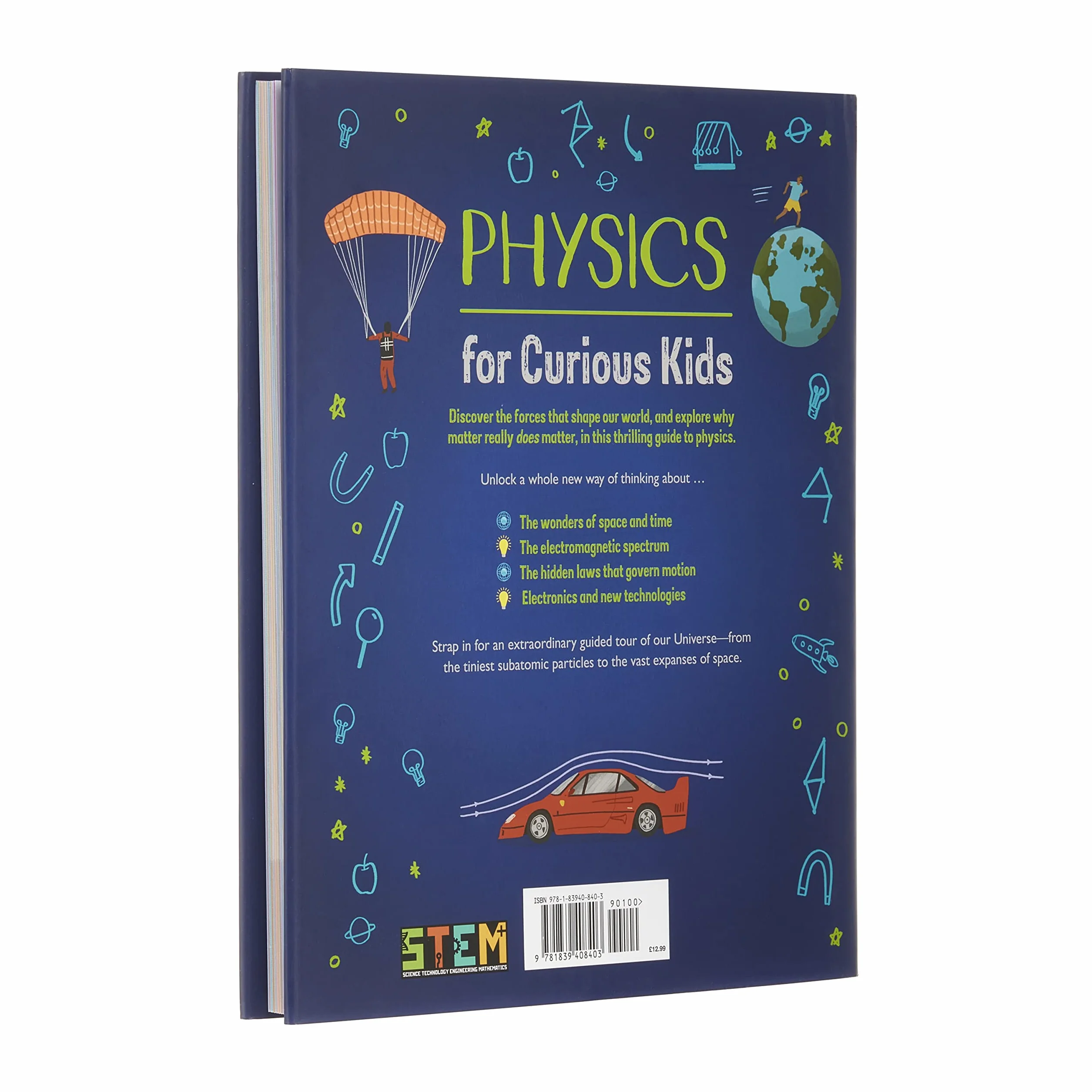 Physics for Curious Kids: An Illustrated Introduction to Energy, Matter, Forces, and Our Universe!