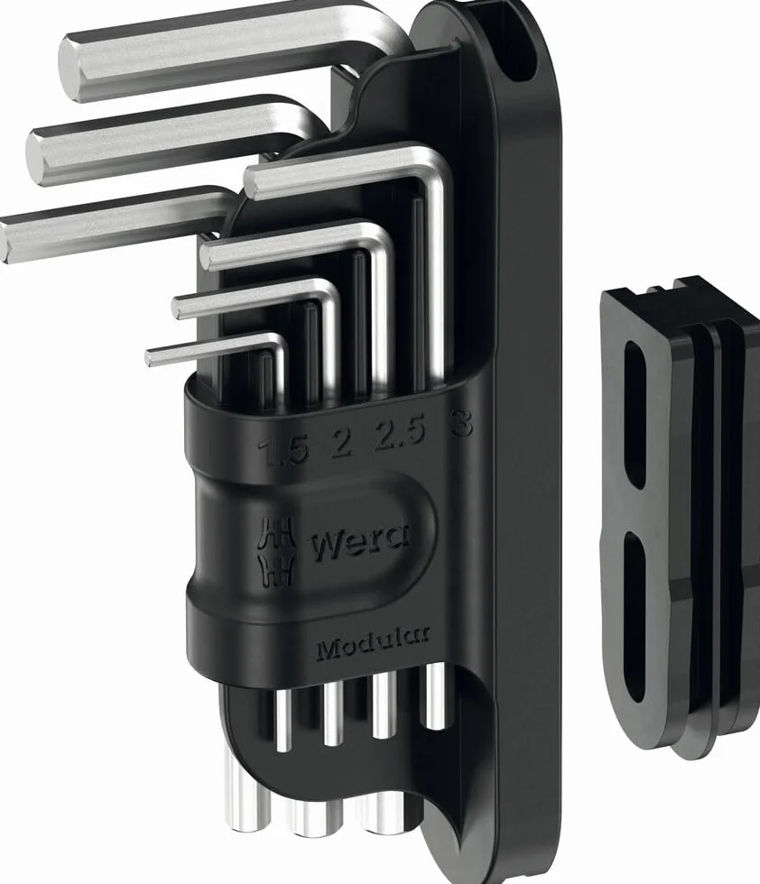 Zestaw z kluczami trzpieniowymi Tool-Check Modular Hex-Plus 1, 7 części