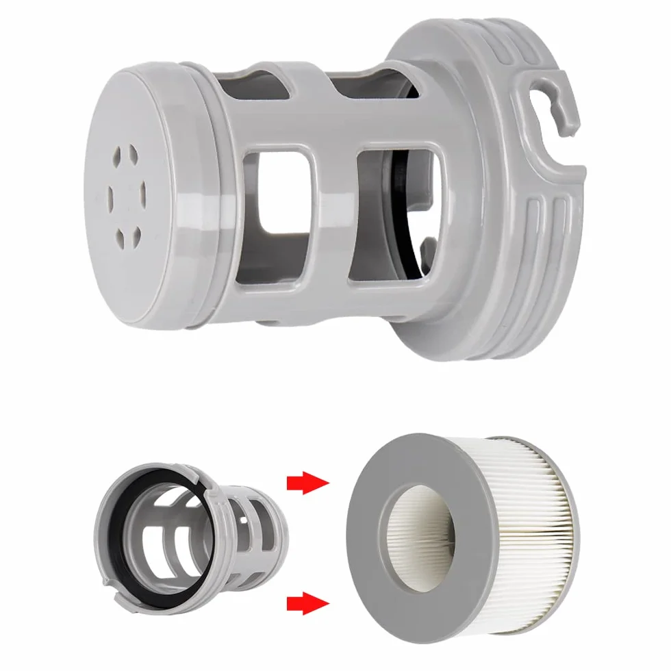 WuYan Adapter podstawy ślimakowej zamienne do akcesoriów do spa z hydromasażem dla Mspa, kompatybilny z Mspa B0302950 najnowszy wkład filtracyjny 2020-2021 uchwyt na filtr śrubowy