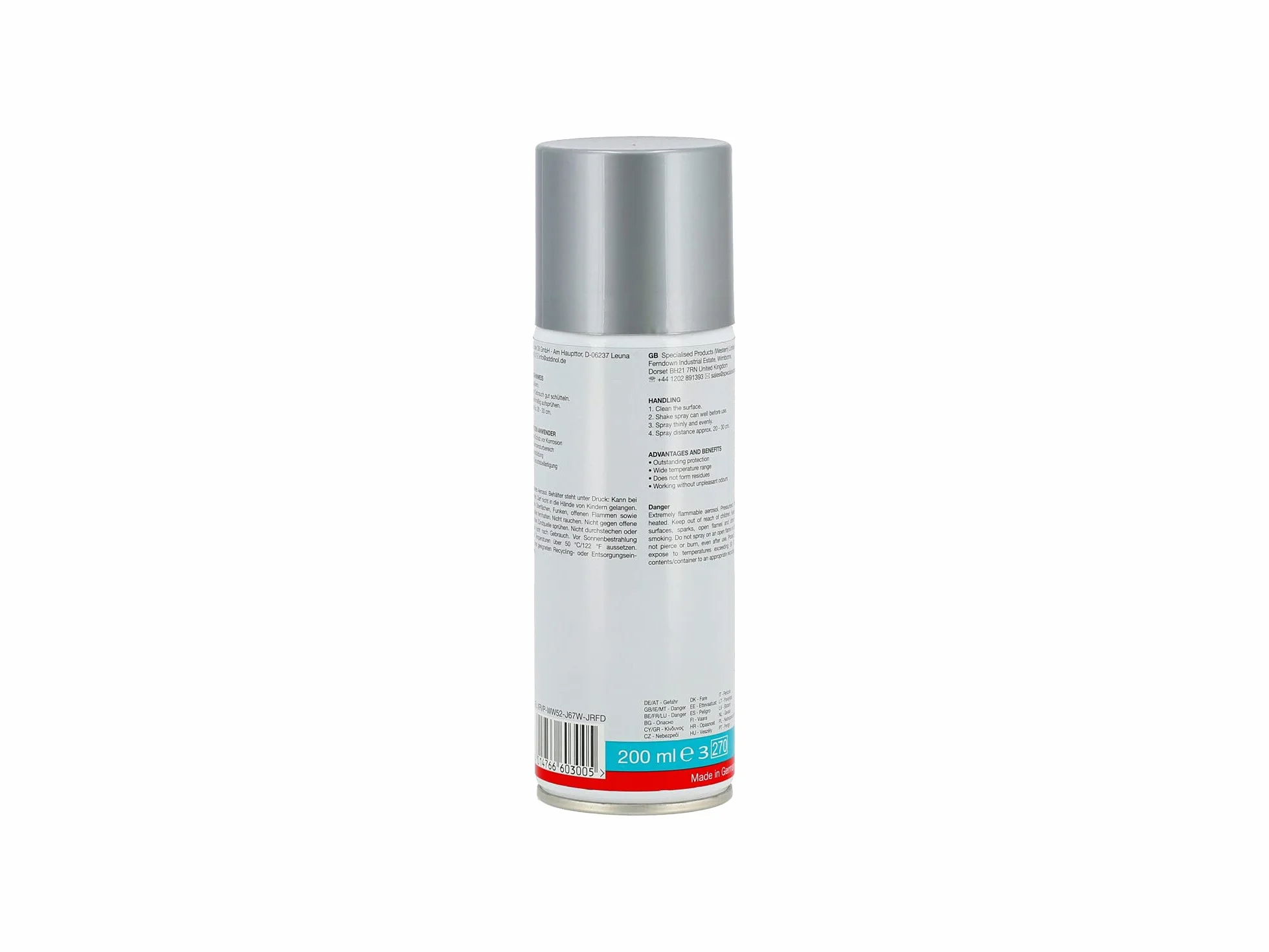 ADDINOL W 18, olej do broni, pelnosyntetyczny - 200 ml