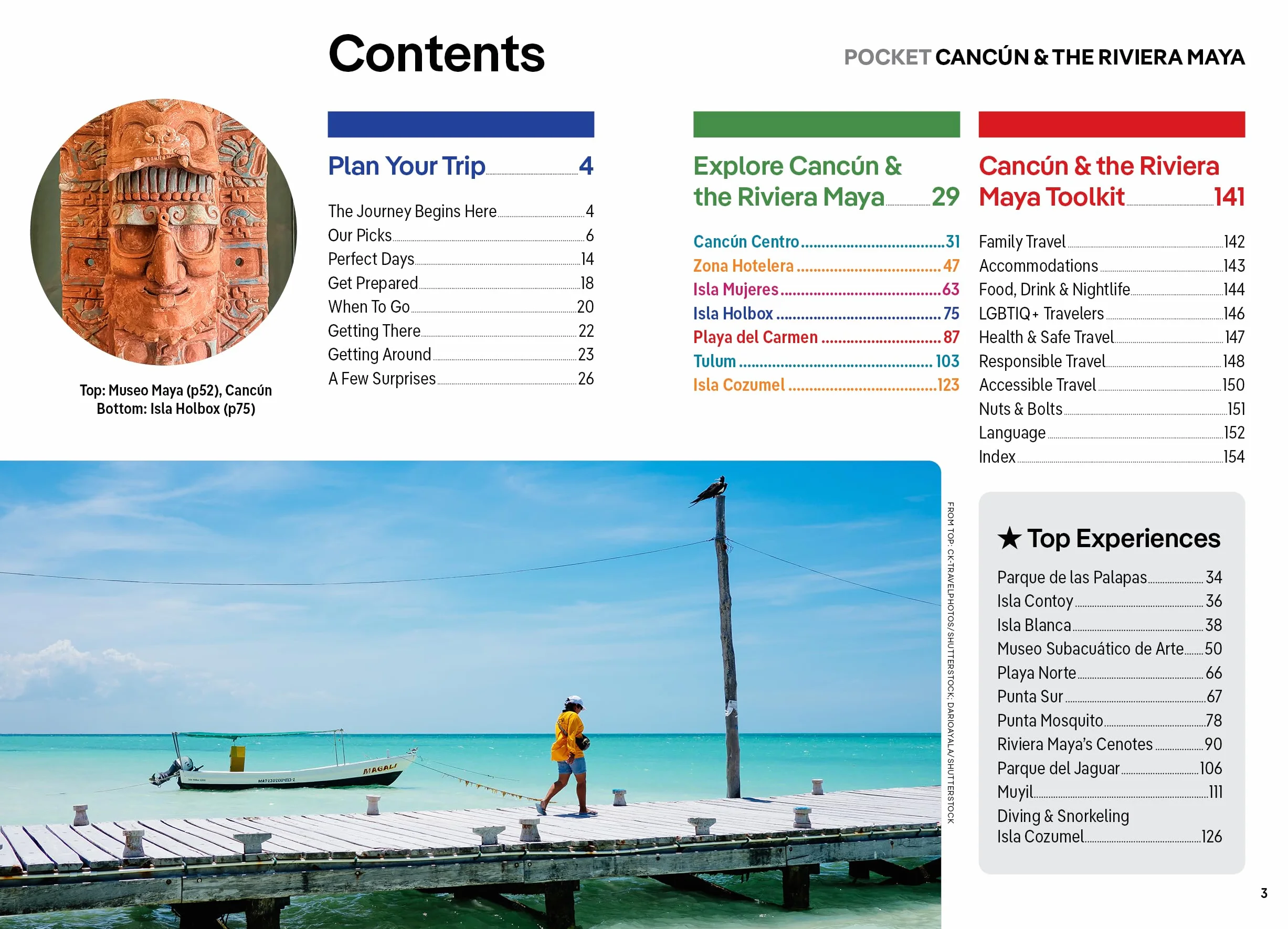 Cancun & the Riviera Maya Pocket 2ed -anglais-: Discover Twice the Region in Half the Time | Top Sights | Maps & Walking Tours | Covers Cancun Centro, Isla Mujeres, Chichen Itza and more