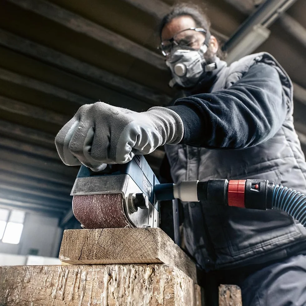 Bosch 3x Pas ścierny PRO Paint on Wood and Hardwood X440 do szlifierek (do Farba na drewnie, Twarde drewno, 75 x 457 mm, Ziarnistość 80, Professional Akcesoria szlifierka taśmowa)