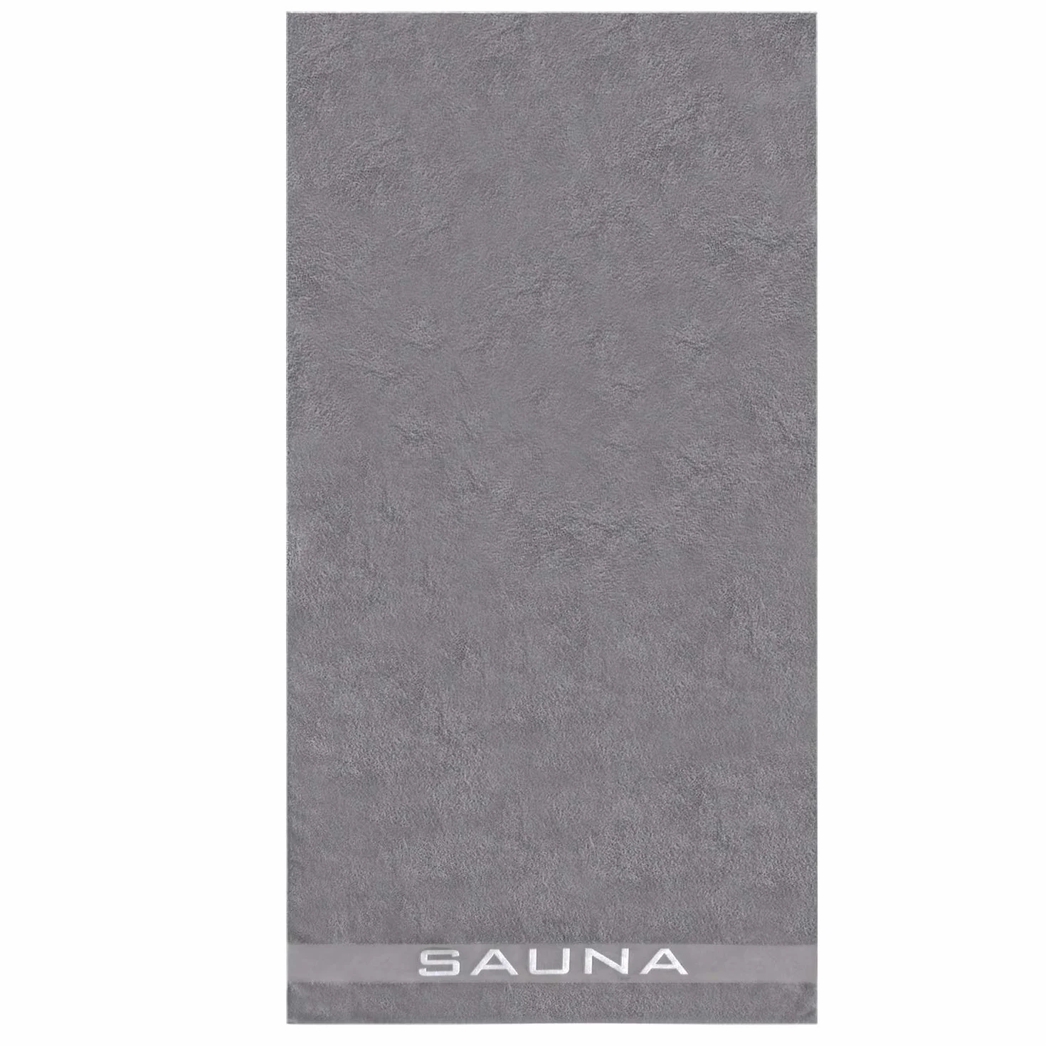 Delindo Lifestyle Ręcznik do sauny Colares, XXL frotte ręcznik do sauny dla kobiet i mężczyzn, bawełna, antracyt, 80 x 200 cm