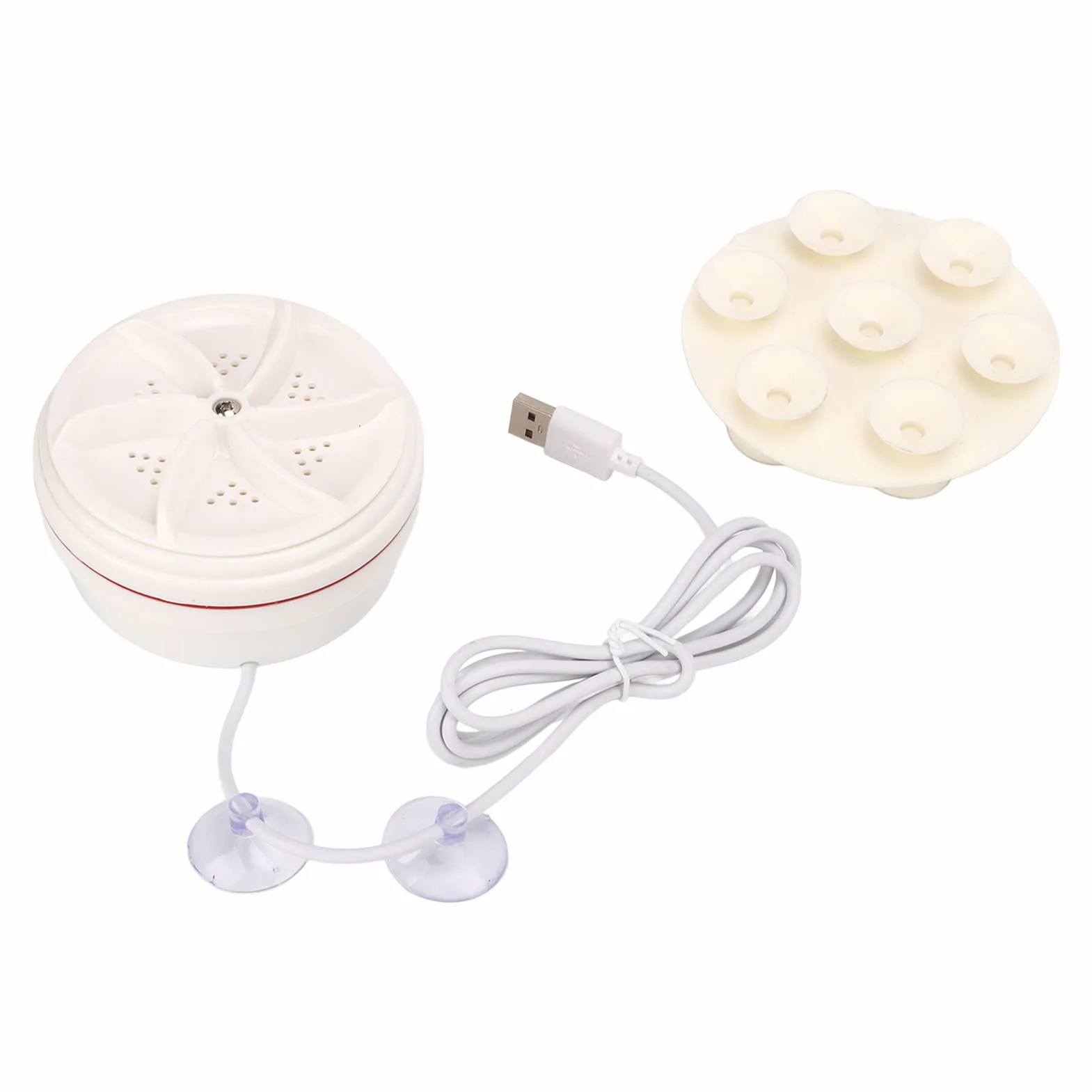 Przenośna pralka, ABS Automatyczne czyszczenie USB Mini Portable Ultradźwiękowa Washing Machine Silna praktyczność Wygodna stała ssawka Mała maszyna do prania dla czyszczenia skarpety bielizna