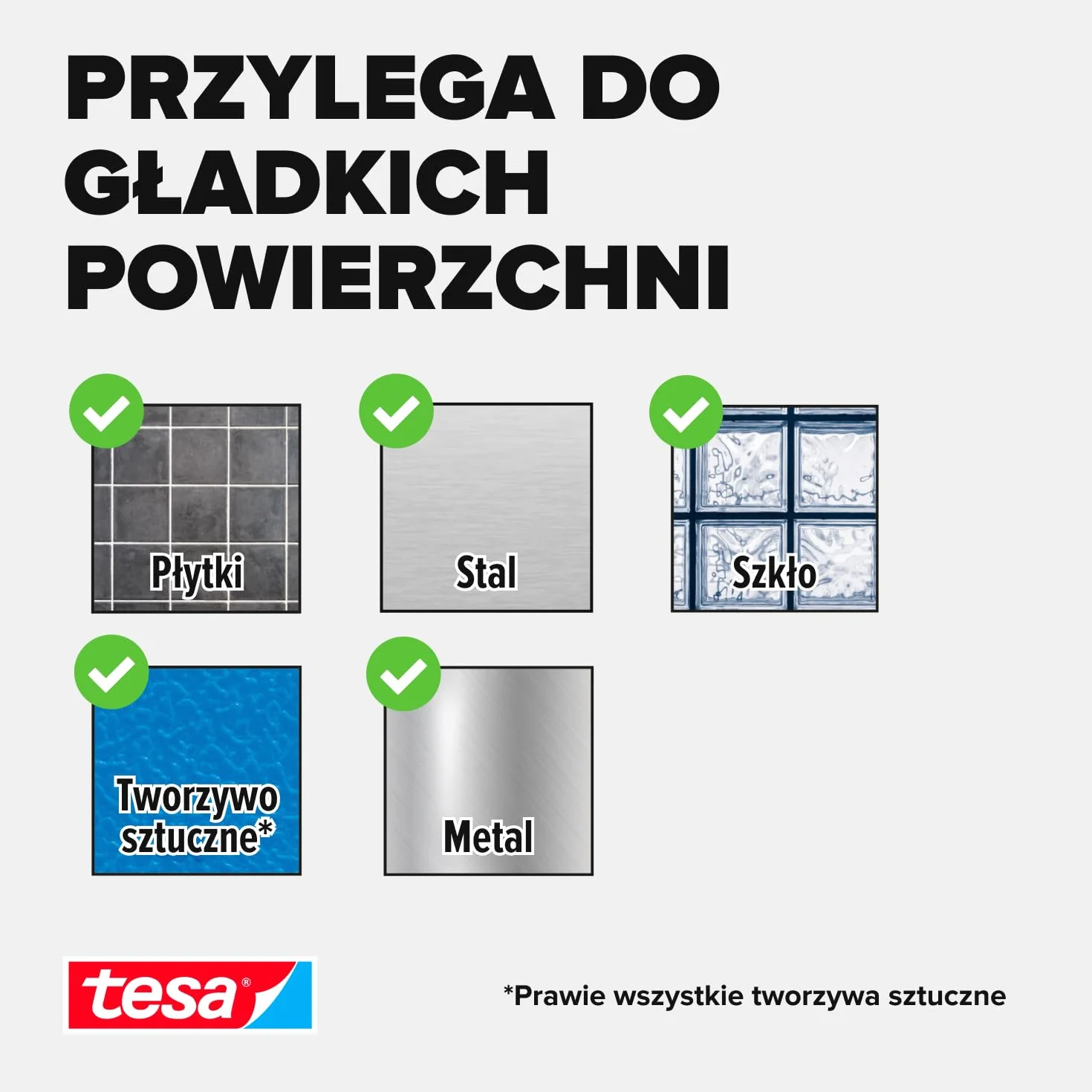 tesa Powerbond Dwustronna Taśma Montażowa, Uniwersalna Taśma Samoprzylepna do Wnętrz, Łatwa w Użyciu, Wymiary: 1,5 m x 19 mm, Biała