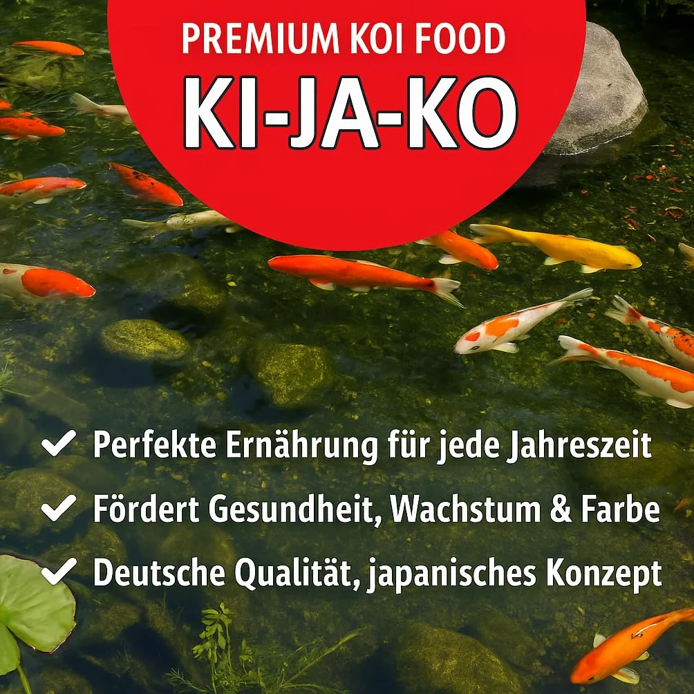 Health Koi karma dla ryb, 1 kg/6 mm, dla dobrego trawienia u ryb Koi, z Actigen do wspomagania układu odpornościowego i ForPLUS (bogate w kwasy omega-3)