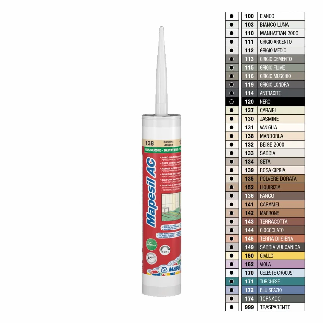 Silikon MAPEI Mapesil AC - biały 100