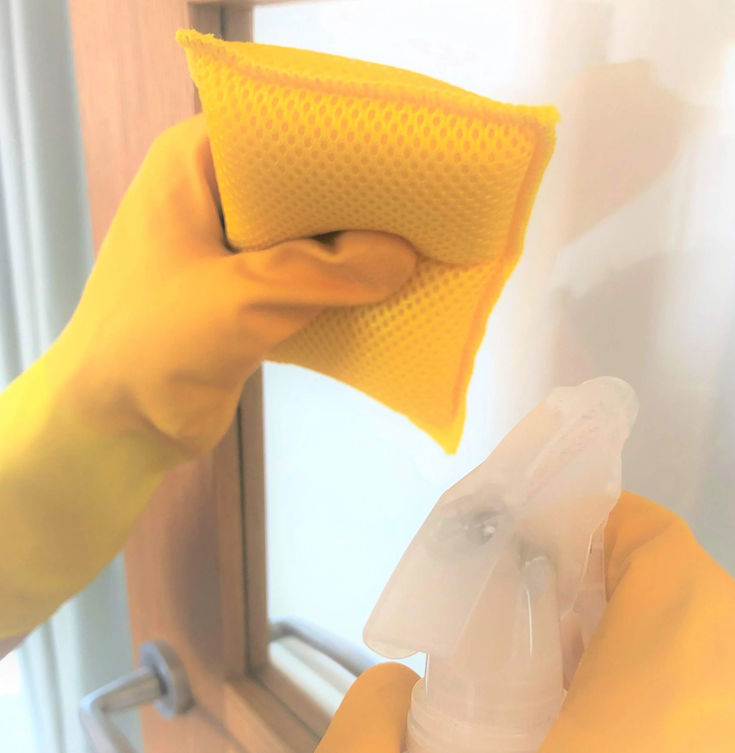 Addis Super Sponge 518489, 5-pak – 100% mikrofibra, odporne na zarysowania, wielokolorowe gąbki do czyszczenia różnych powierzchni