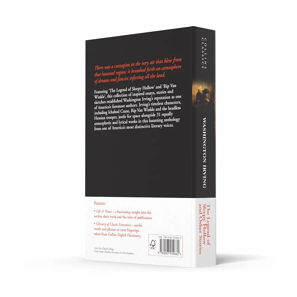 The Legend of Sleepy Hollow and Other Stories: A Gothic Classic Featuring the Headless Horseman and Rip Van Winkle
