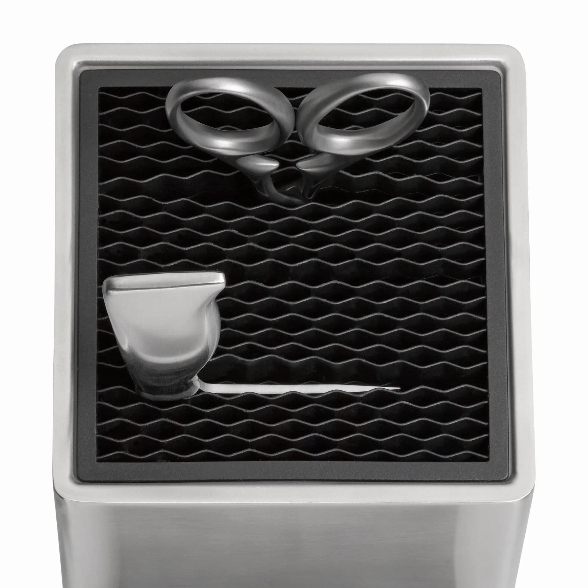 WMF Grand Gourmet Blok noży z nożami, 6-częściowy, Made in Germany, 4 kute, nożyczki, blok ze stali nierdzewnej, Performance Cut