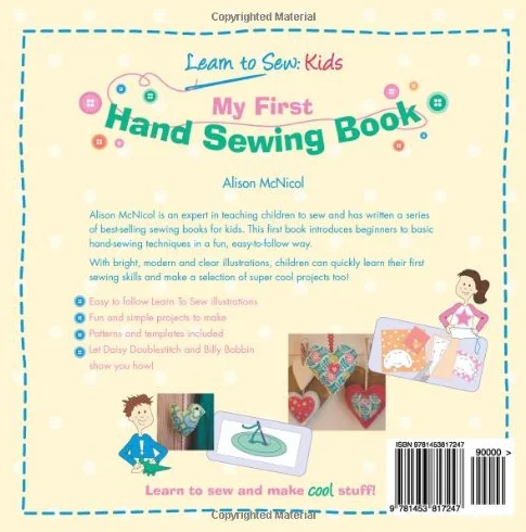 My First Hand Sewing Book: Learn To Sew: Kids