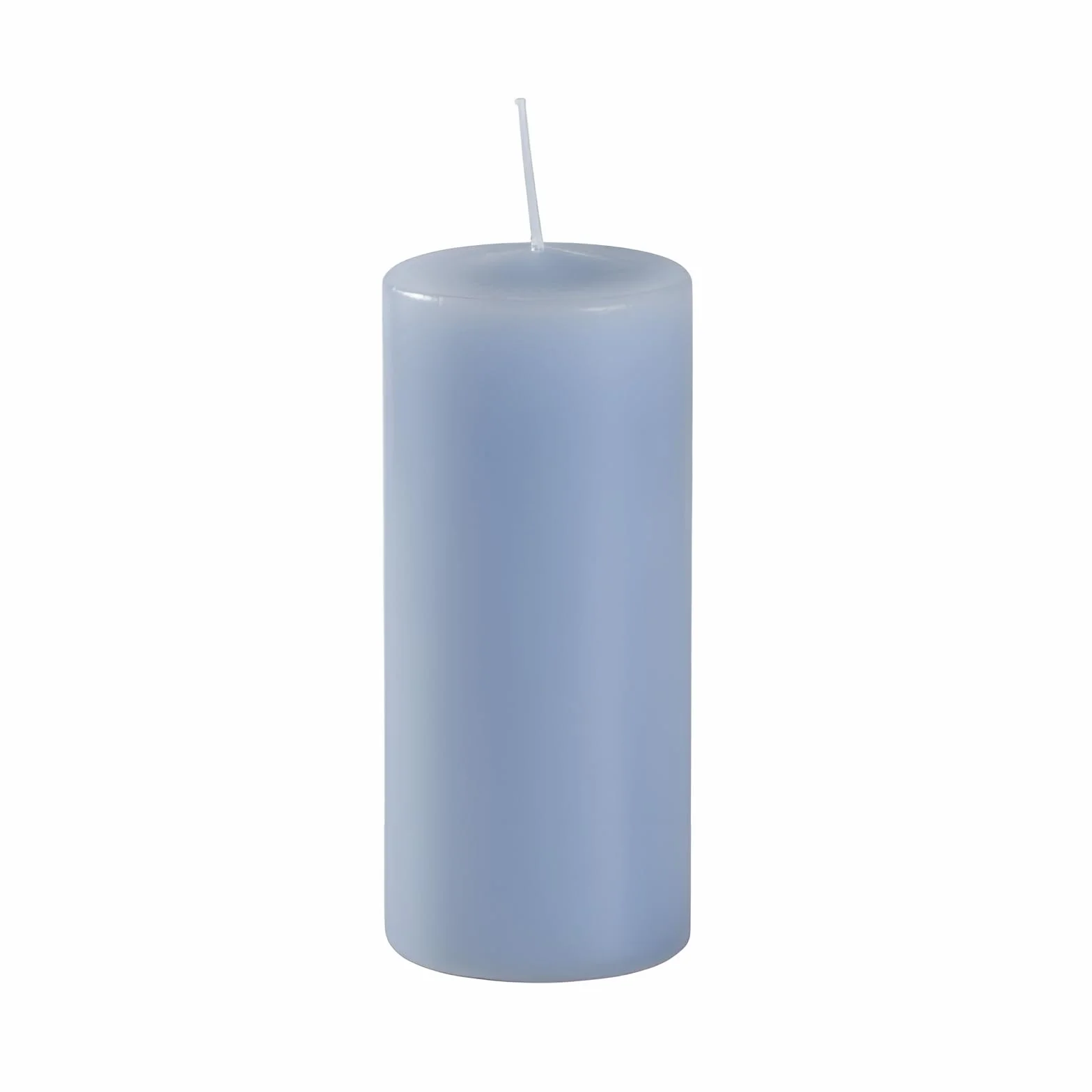 Risthò Świece woskowe Dusty Blue, średnica 6 cm, wysokość 15 cm, 6 sztuk