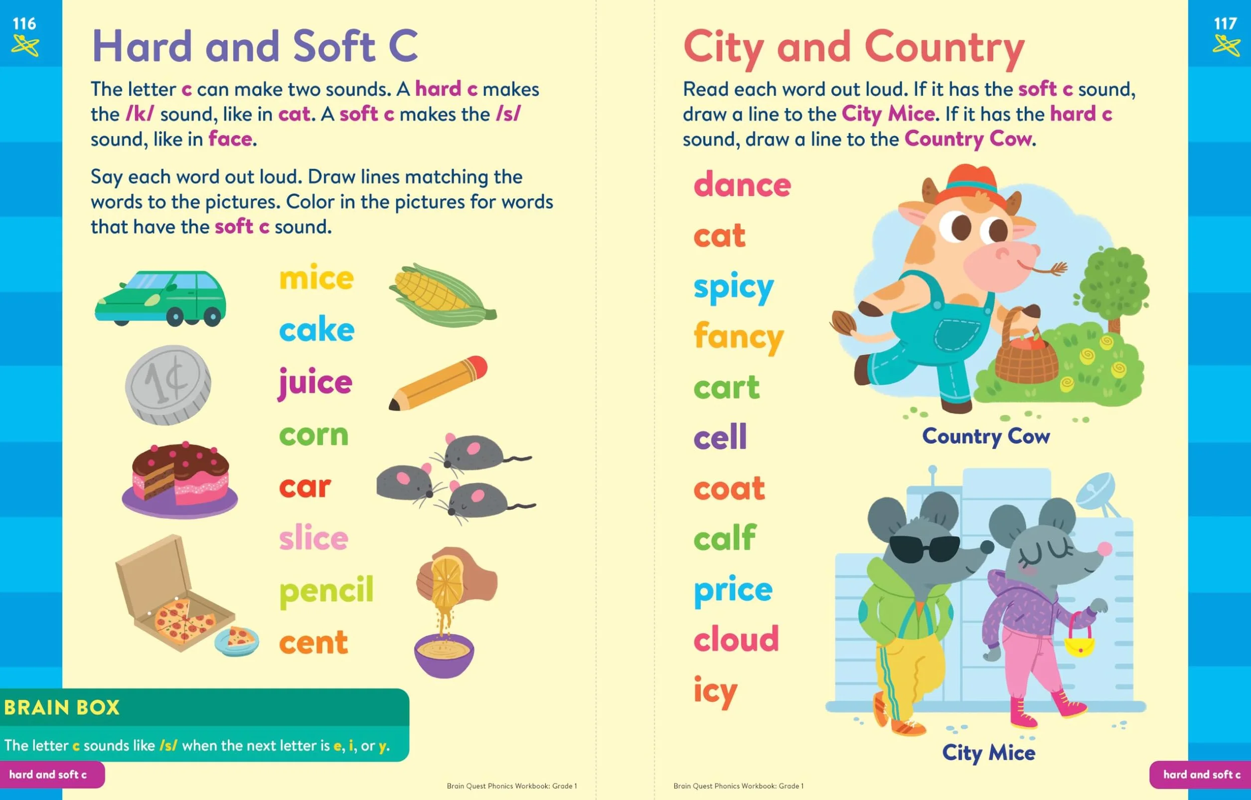 Brain Quest Phonics Workbook: Grade 1: 3