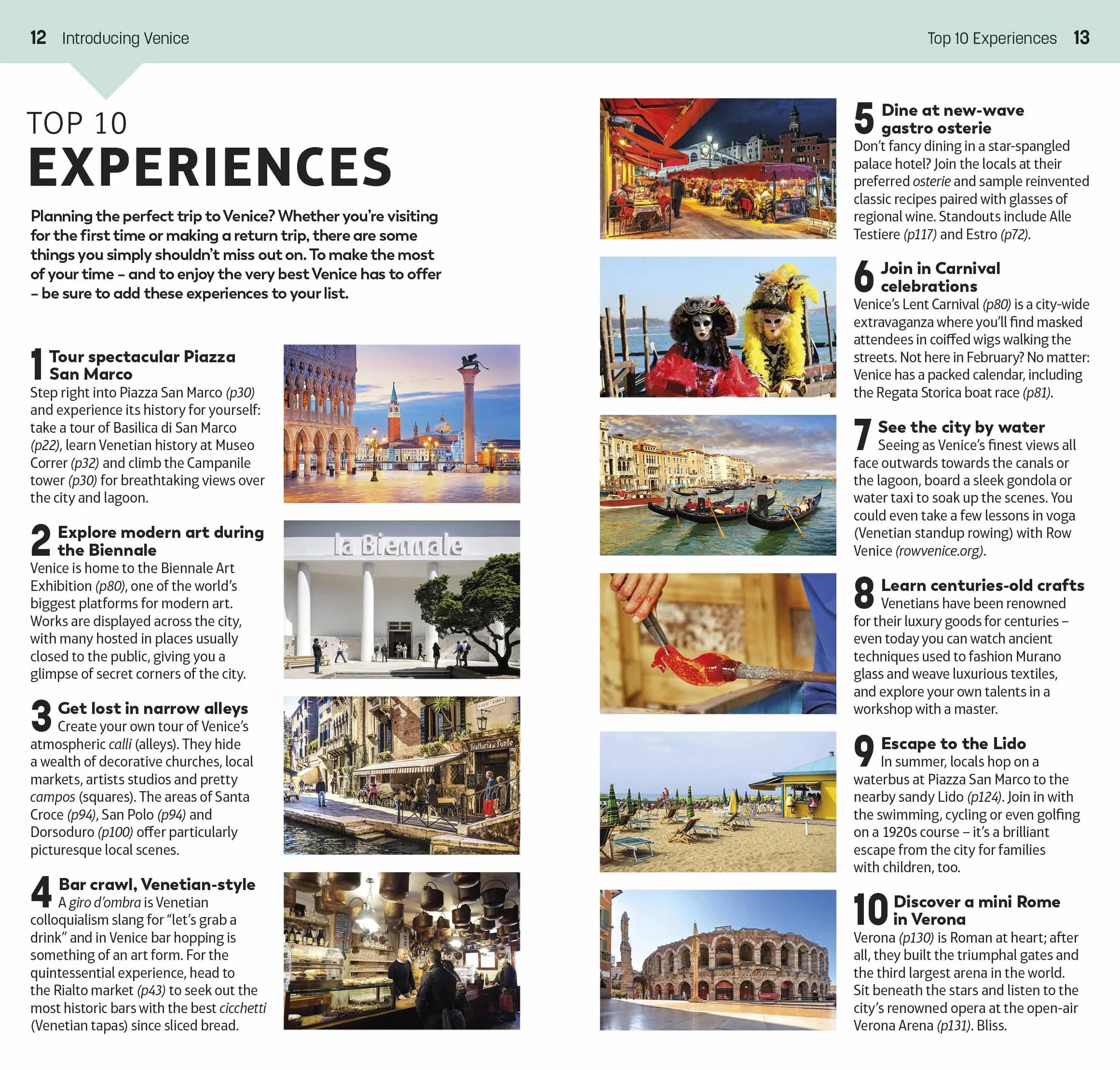 DK Top 10 Venice: Top 10 lists for your perfect trip, plus an all-weather folded map