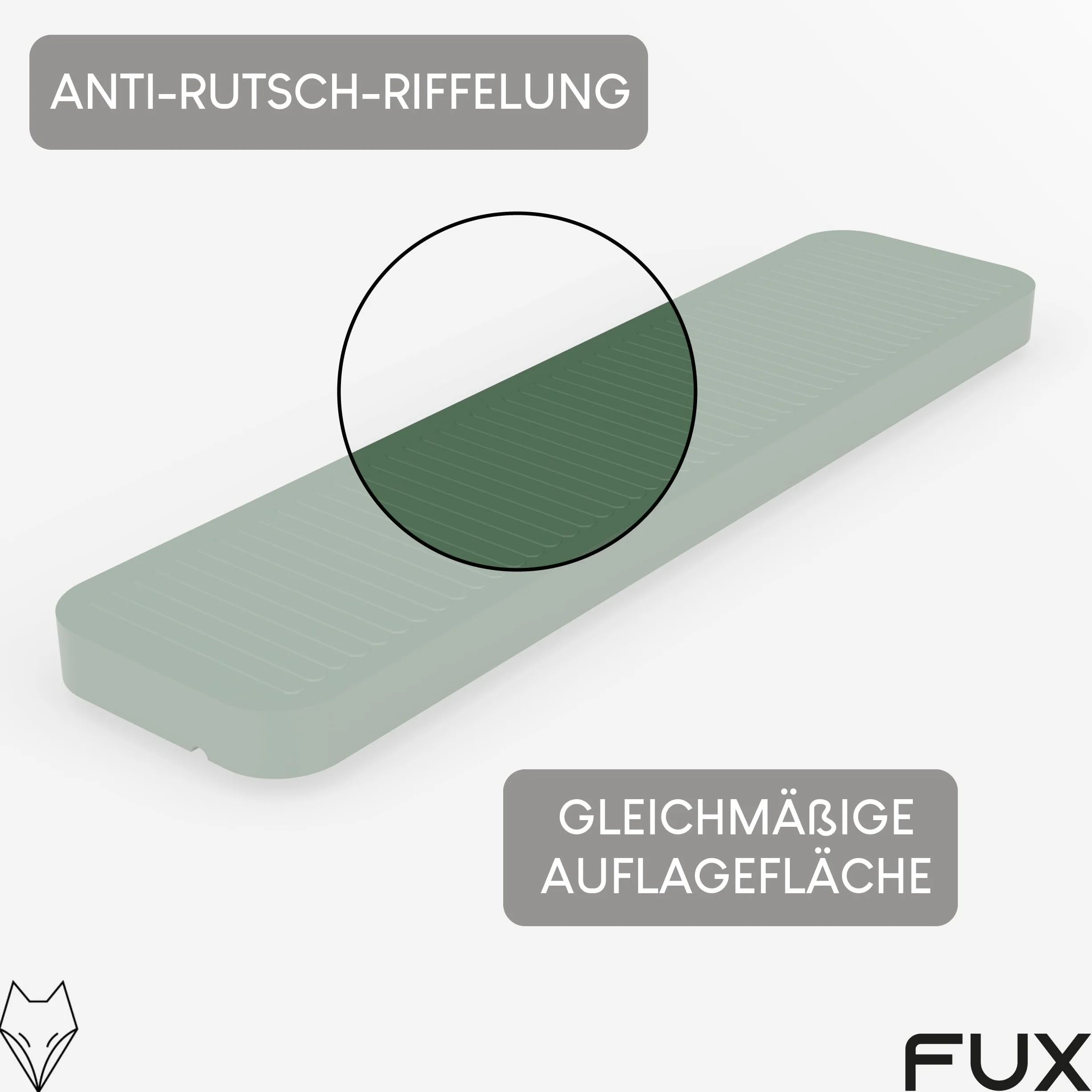 FUX 300 sztuk podkładek dystansowych SET 100 mm x 24 mm x 1 mm-6 mm | Wyprodukowane w Niemczech | Podkładki, podkładki dystansowe z tworzywa sztucznego, podkładki dystansowe