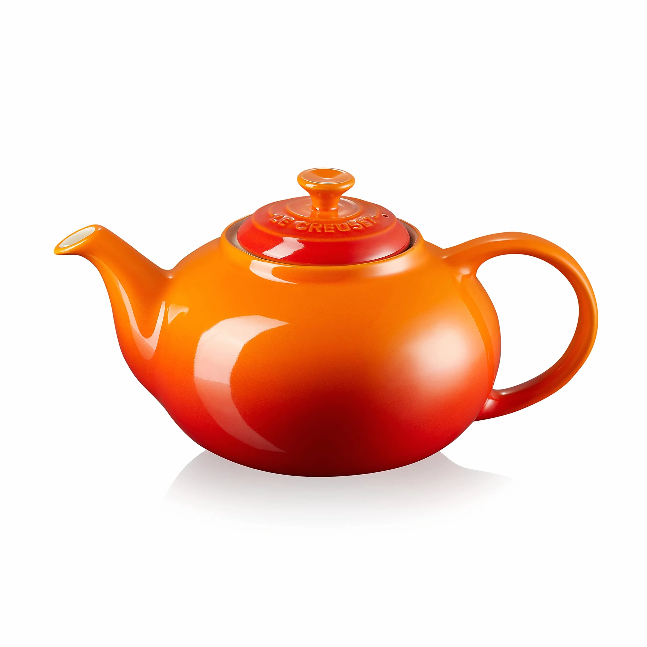 Le Creuset Emaliowany klasyczny czajniczek z kamionki 1,3 l wulkaniczny
