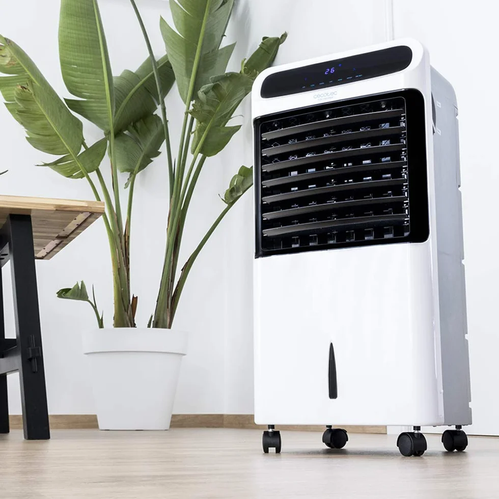 Cecotec EnergySilence PureTech 6500 klimatyzator parowy 80 W podwójna funkcja zimna/ciepła przepływ 600 m2/h pojemność 12 l