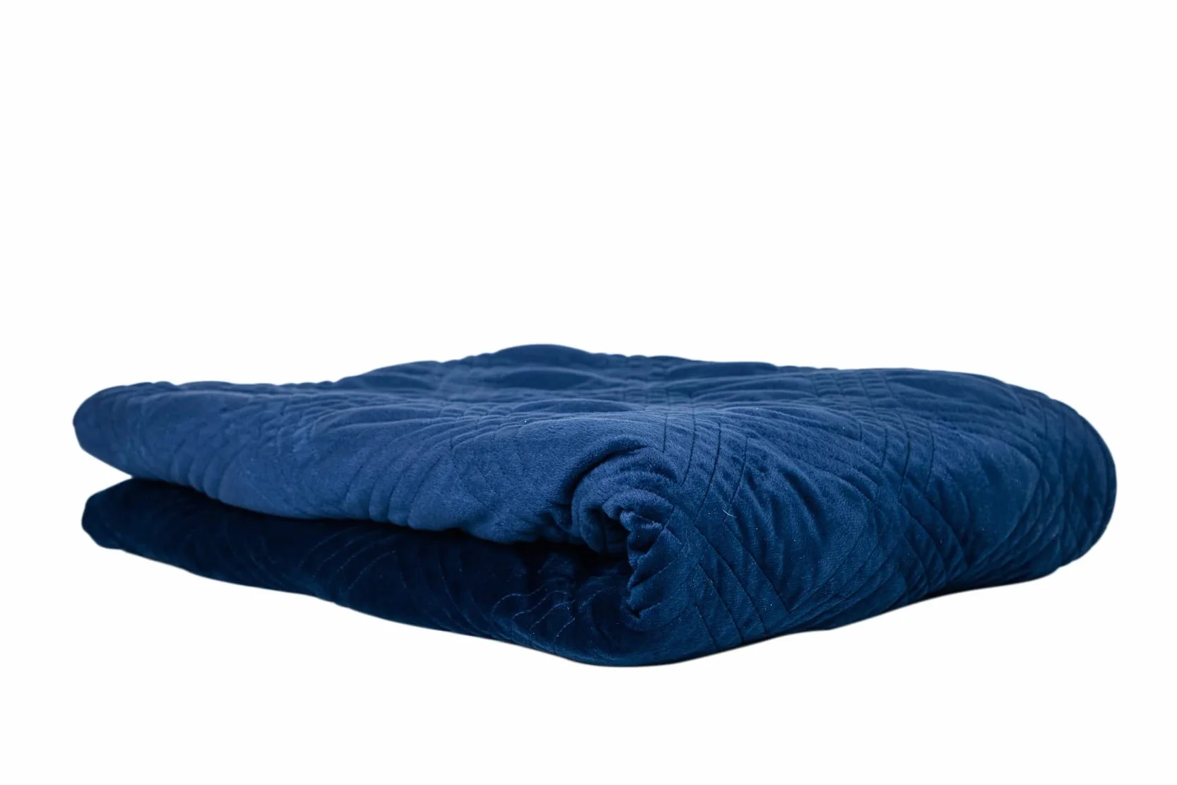 Koc obciążeniowy Minky Navy 140x200cm