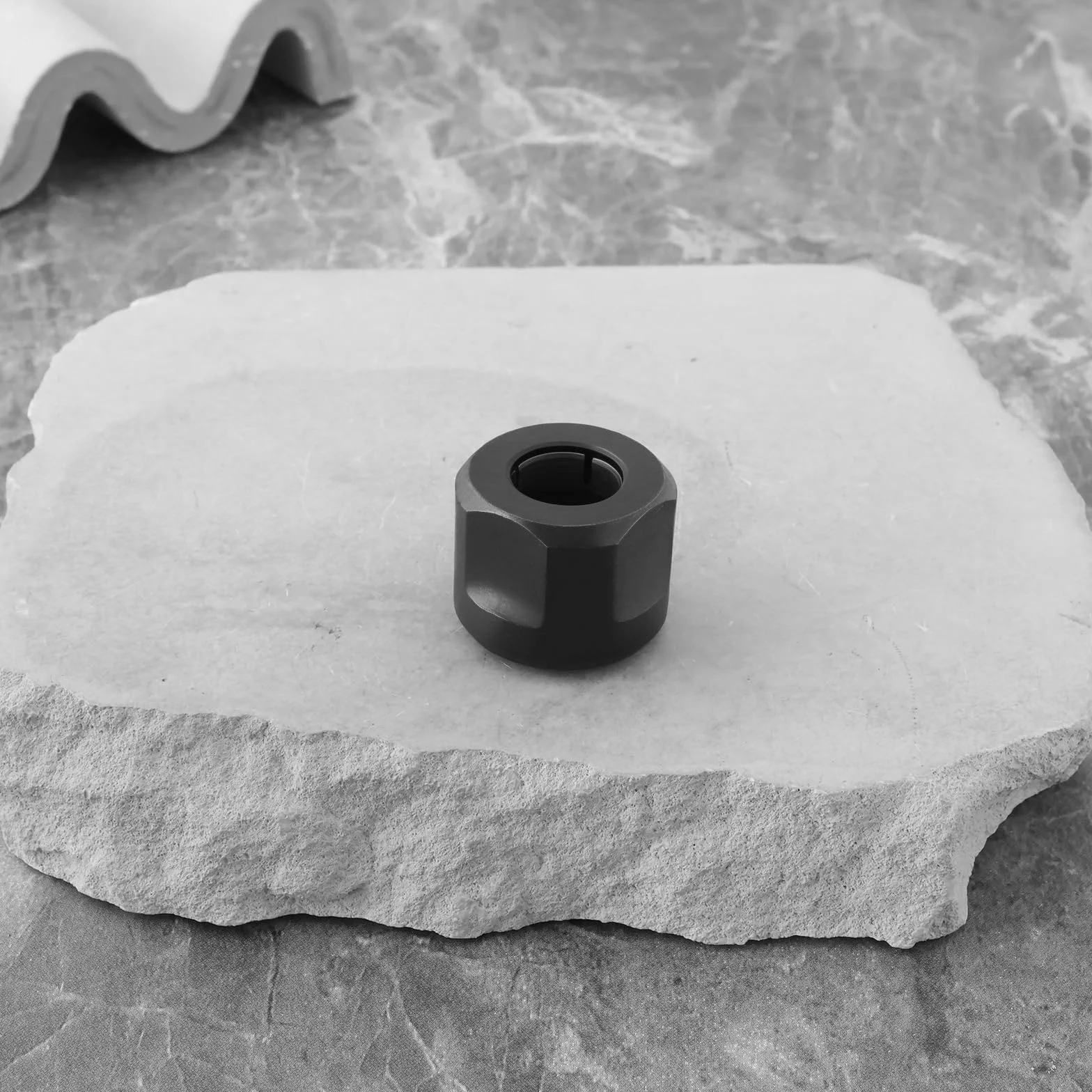 1/2 cala maszyna do grawerowania wgłębnego nakrętka tulejowa kompatybilna z Makita Model 3612 12,7 x 20 x 26,5 mm czarna
