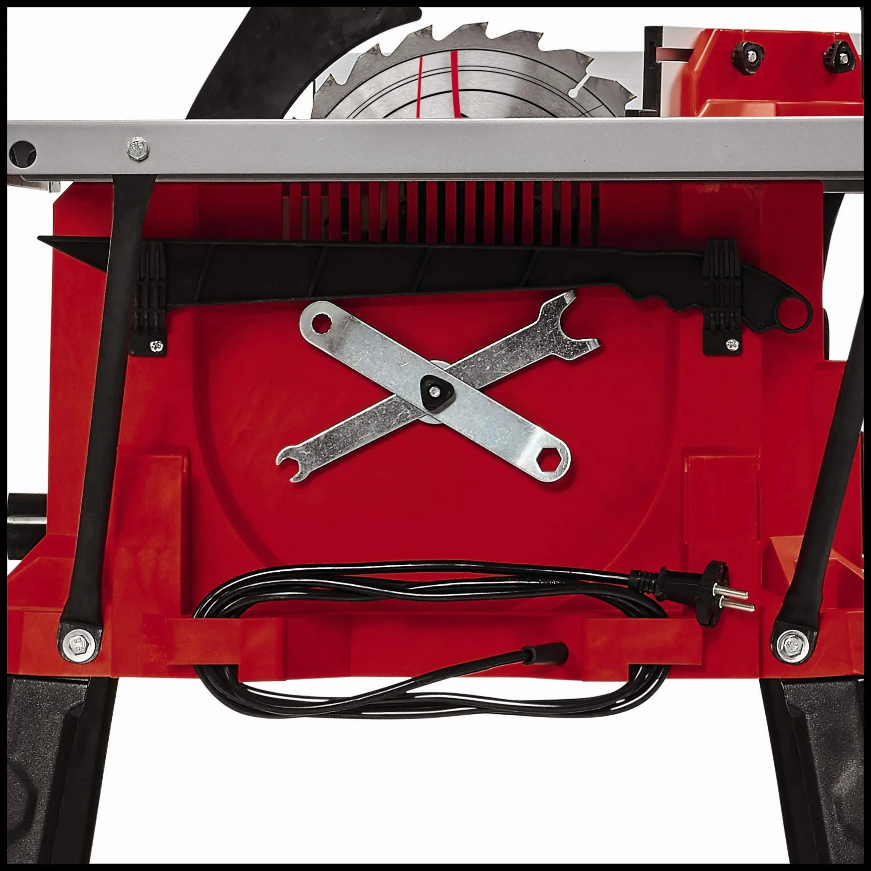 Einhell Tc-Ts 254 U Piła Stołowa, Czerwony/Czarny, 85 x 9 x 109 cm