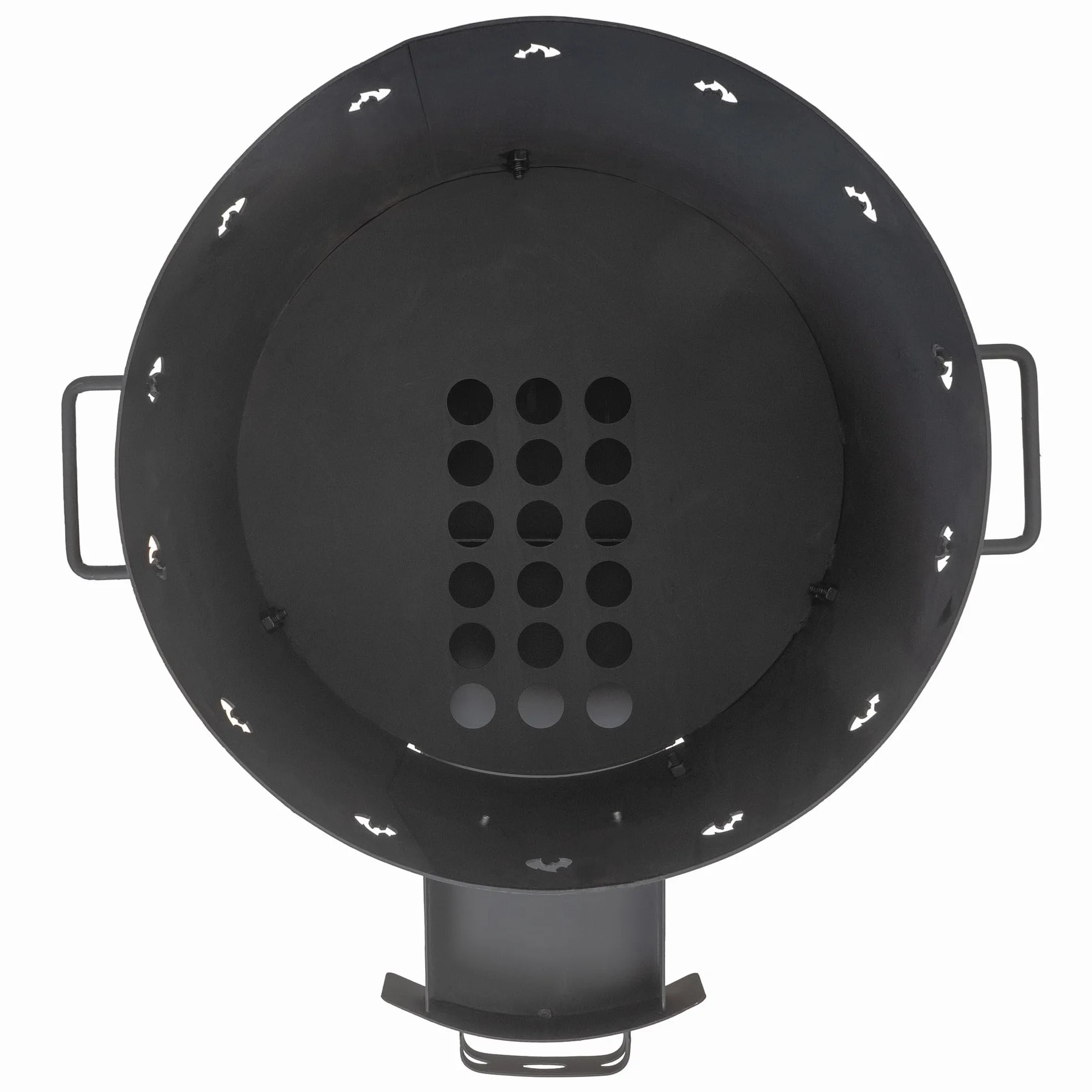 BBQ-Toro Żeliwny Kazan 19 litrów z piecem kazanowym Ø 45 cm | garnek żeliwny XXL z pokrywką, garnek żeliwny | kocioł na gulasz, piec na zewnątrz, piec do ognia, piec jednogarnkowy, palenisko, Utschak