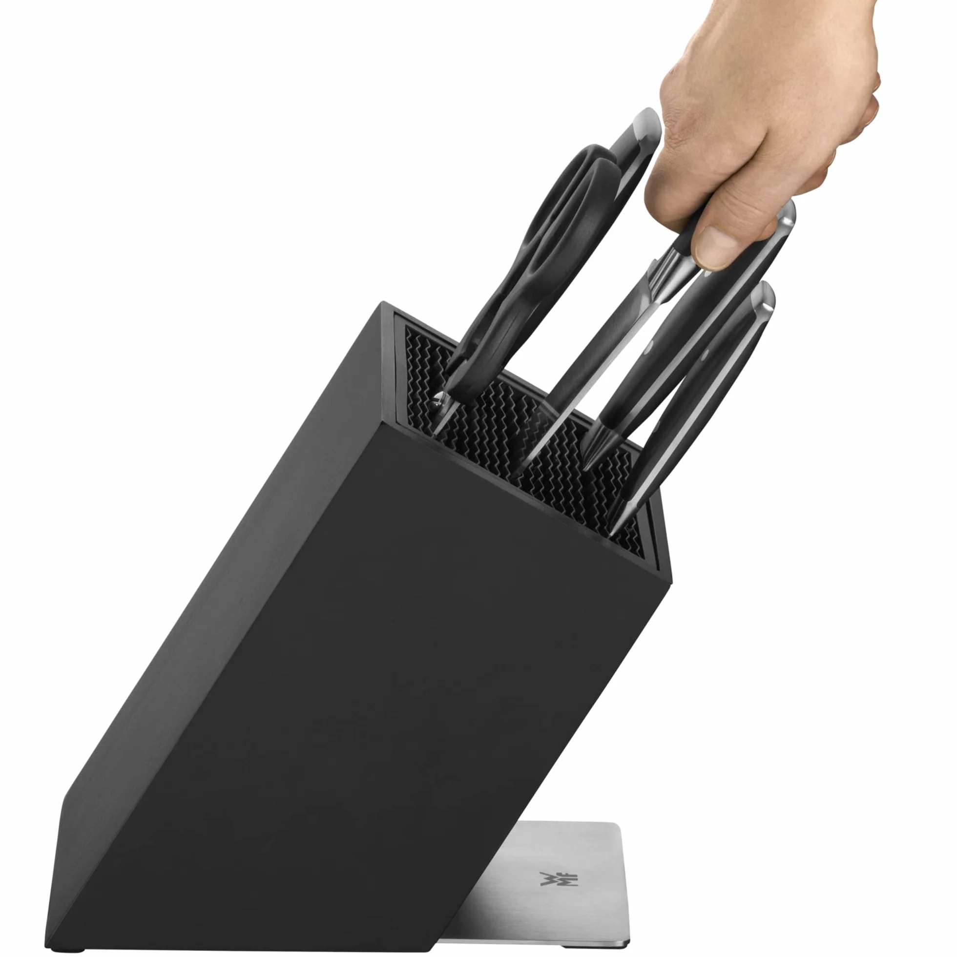 Wmf Flextec Blok na Noże, Czarny, ‎26.6 x 25.2 x 15.6 cm