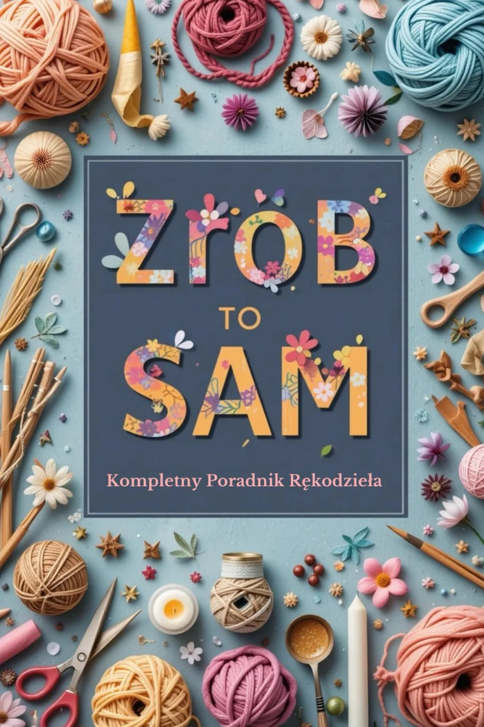 Zrób To Sam: Kompletny Poradnik Rękodzieła: Projekty DIY – Szydełkowanie, Makrama, Świece, Biżuteria i Dekoracje
