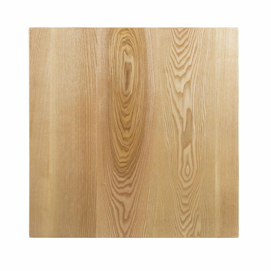 Bolero FB595 stolik barowy z drewnianym blatem, 1040 mm x 600 mm x 600 mm, czarny