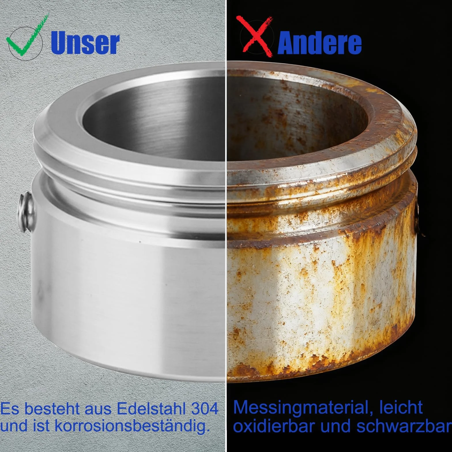 2 szt. adapter termostatu grzejnika ze stali nierdzewnej 304, M30 x 1,5, adapter zaworu grzewczego do zaworów RA/RAV/RAVL, akcesoria do grzejników z kluczem sześciokątnym, do zaworów grzejnikowych