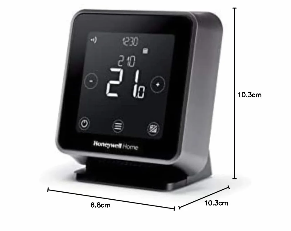 Honeywell Y6R910RW8021 T6R Termostato Programmabile Intelligente Wi-Fi, Senza fili, Compatibile con Alexa, Nero