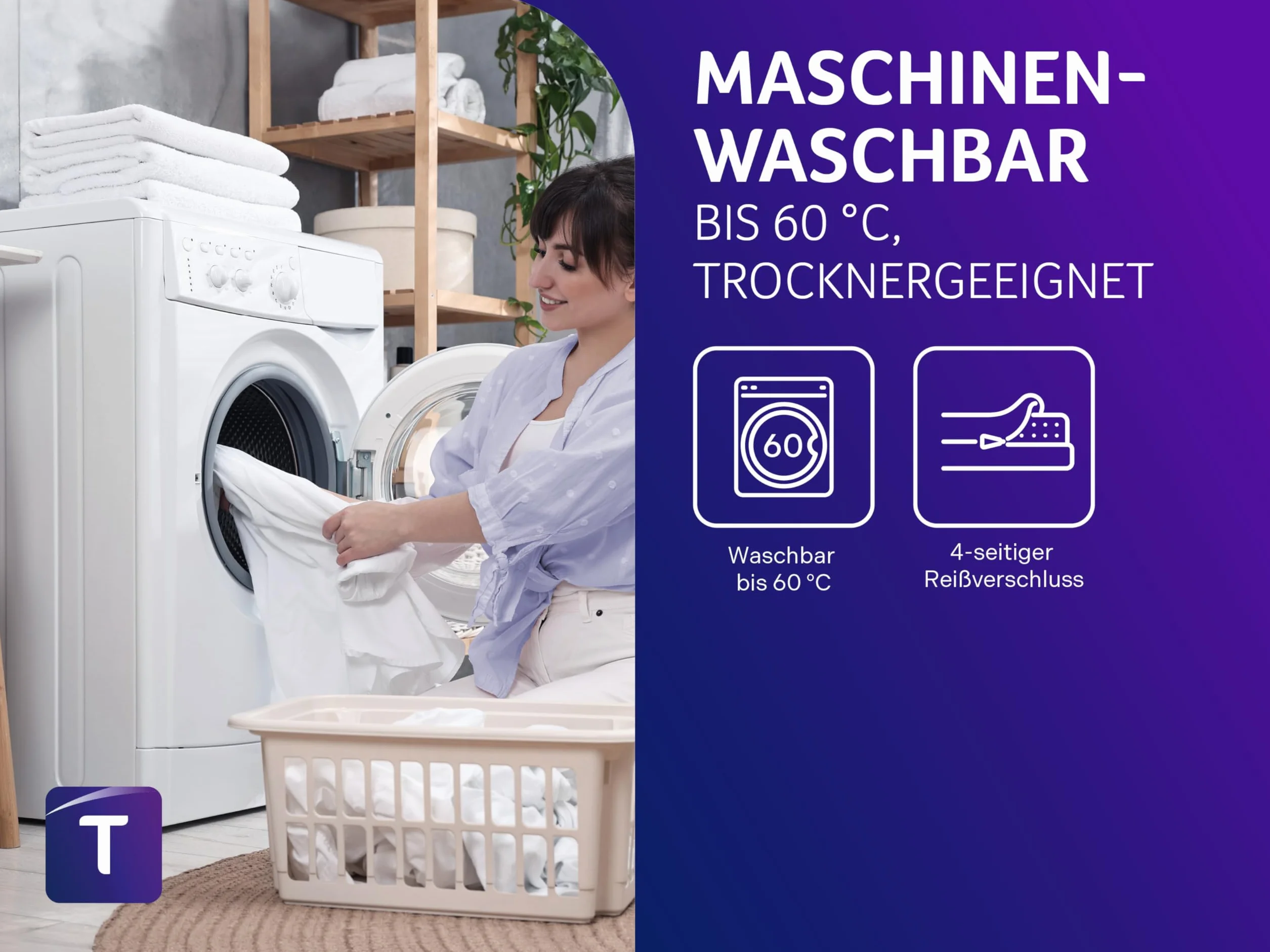 Traumnacht Easy Comfort 2 w 1 Duo – ortopedyczny 7-strefowy materac z pianki komfortowej, stopień twardości 2 i 3, certyfikat Öko-Tex 120 x 200 cm, wysokość 11 cm, wyprodukowany zgodnie z niemieckim