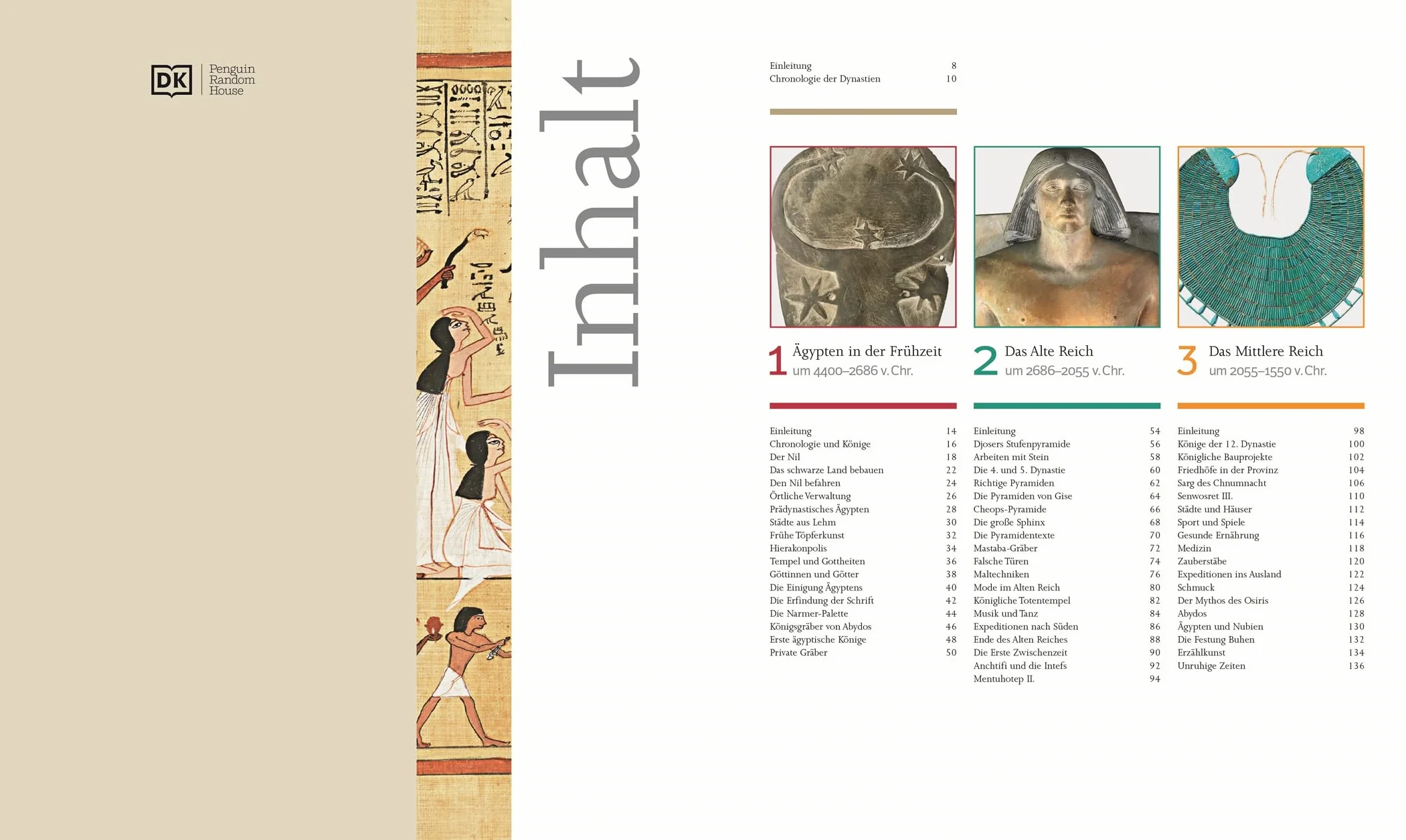 DK Kulturgeschichte. Das alte Ägypten: Die visuelle Geschichte. Hochwertiger Bildband mit 850 Fotos, 3D-Illustrationen, Karten und Zeitleisten