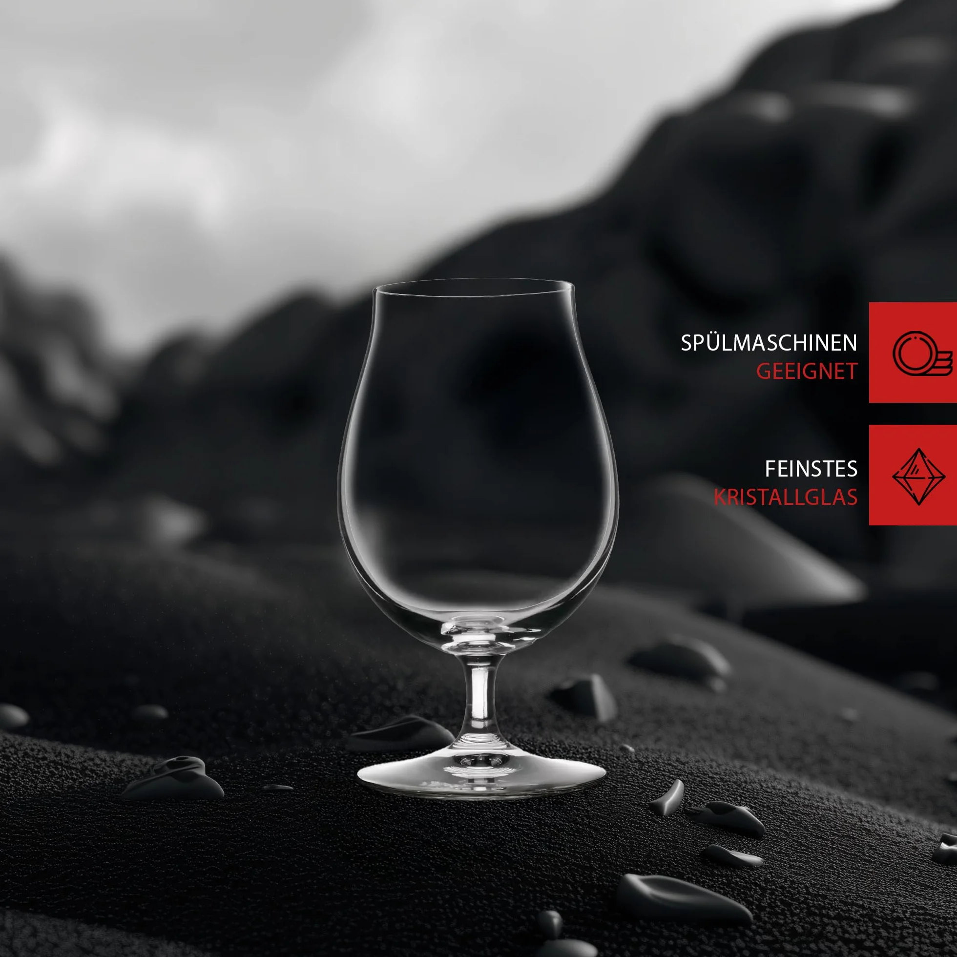 Spiegelau & Nachtmann 6-częściowy zestaw tulipanów do piwa szkło kryształowe 440 ml Beer Classics