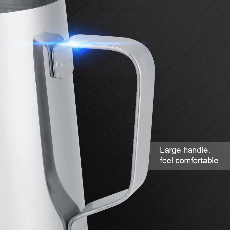 Dzbanek na mleko ze stali nierdzewnej 600 ml do spieniania cappuccino
